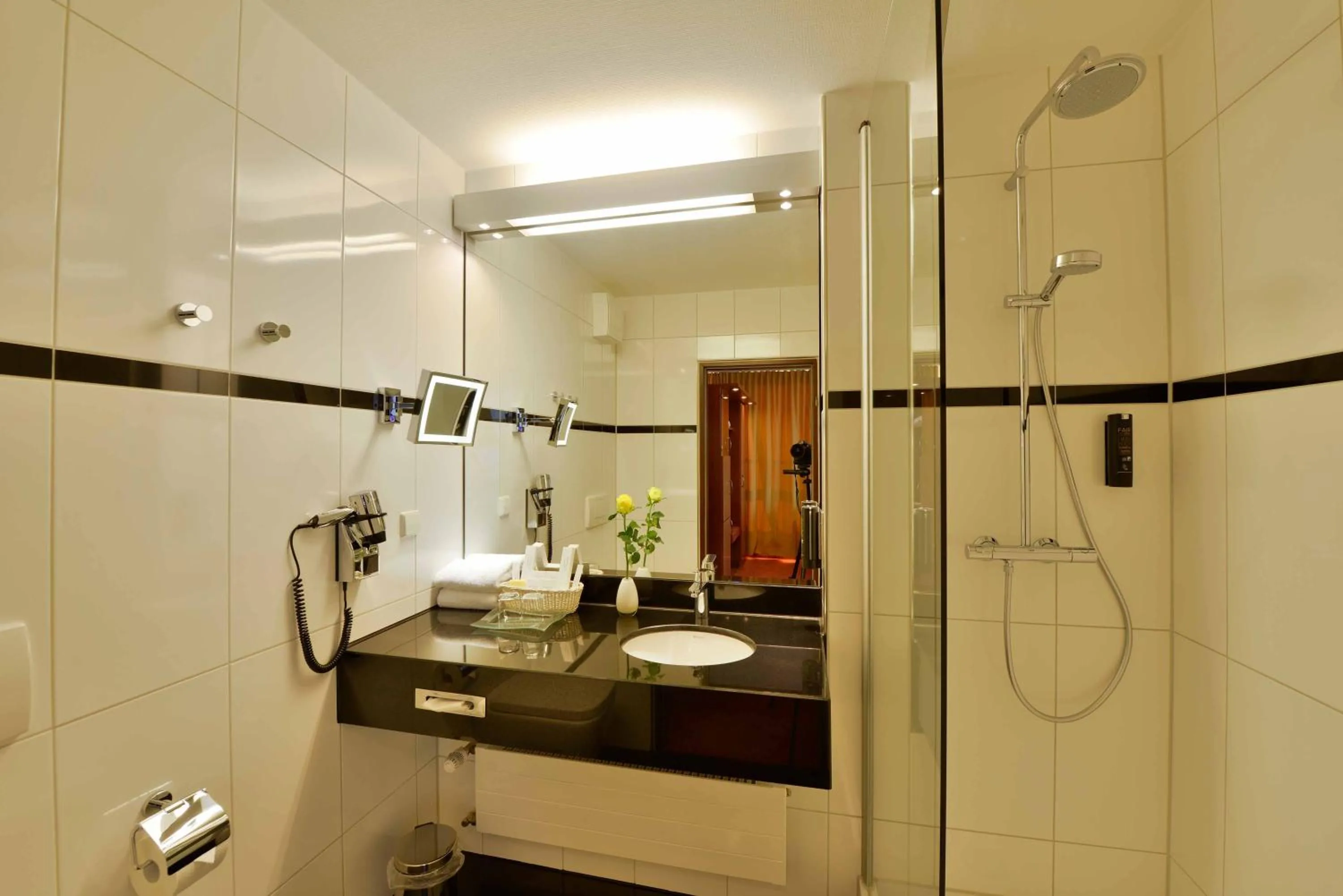 Bathroom in Carathotel Basel/Weil am Rhein