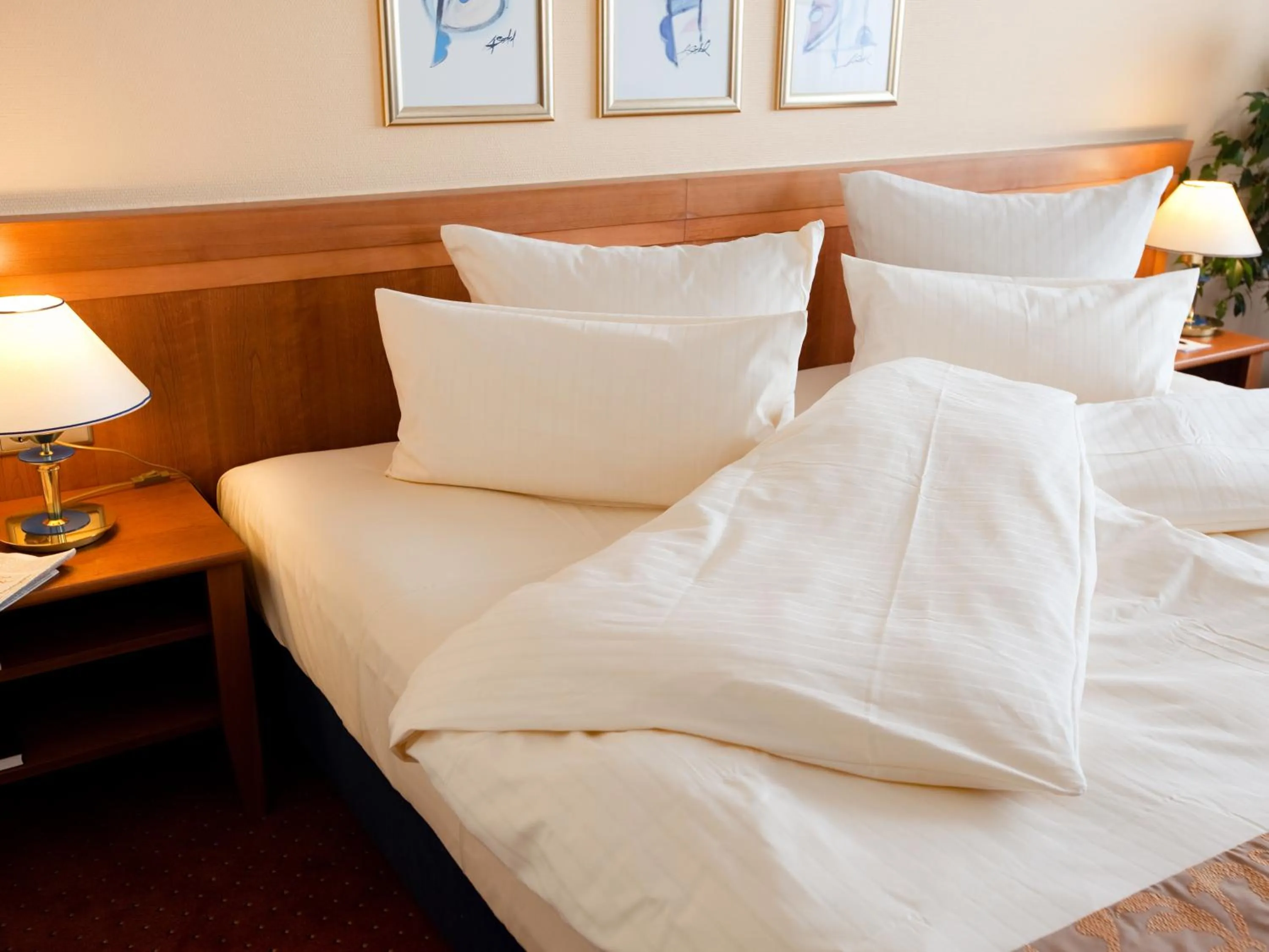 Photo of the whole room, Bed in Carathotel Basel/Weil am Rhein