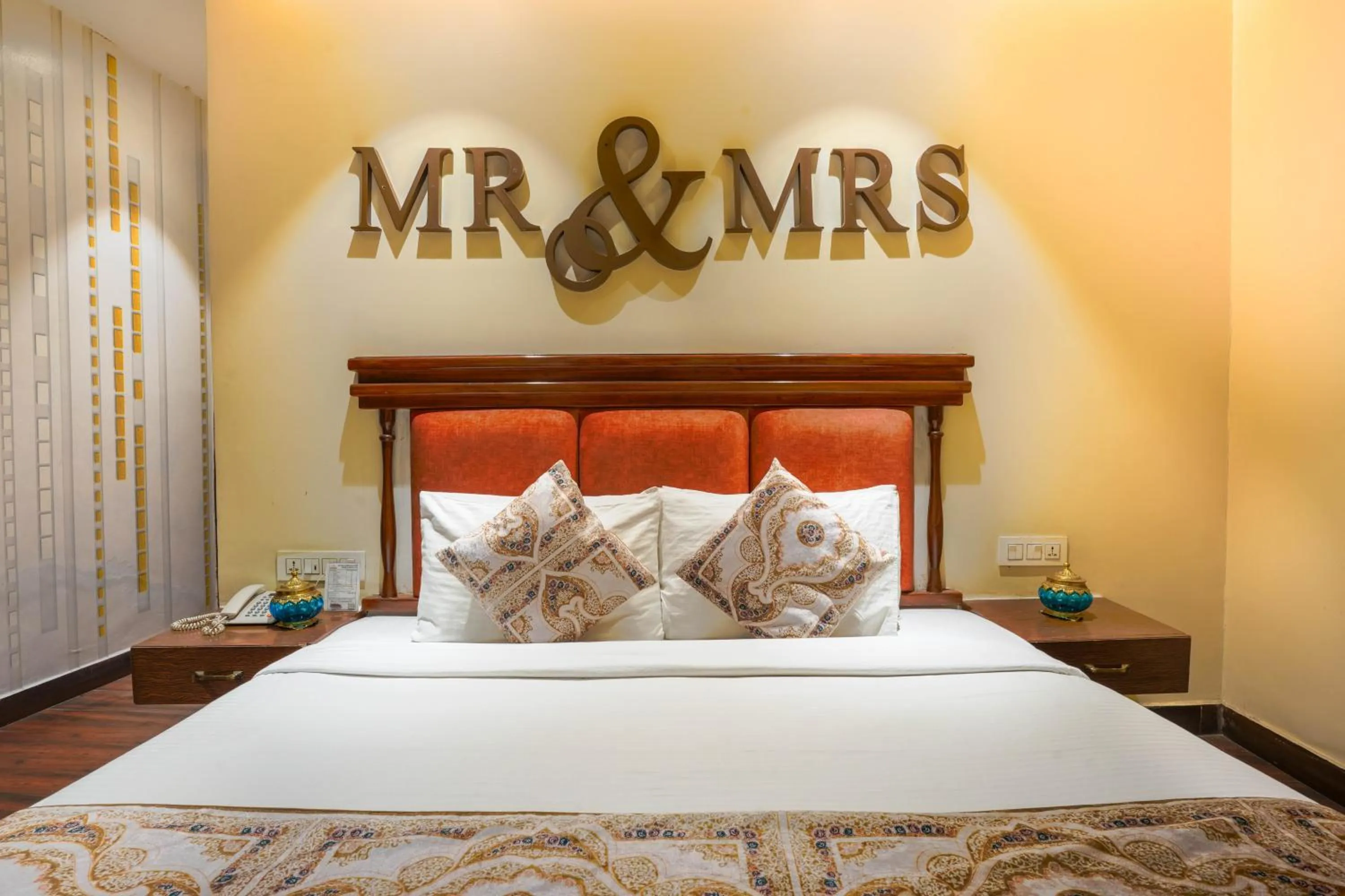 Bed in Stamps Golden Lagoon by Eight Continents - Opposite to Golden Temple