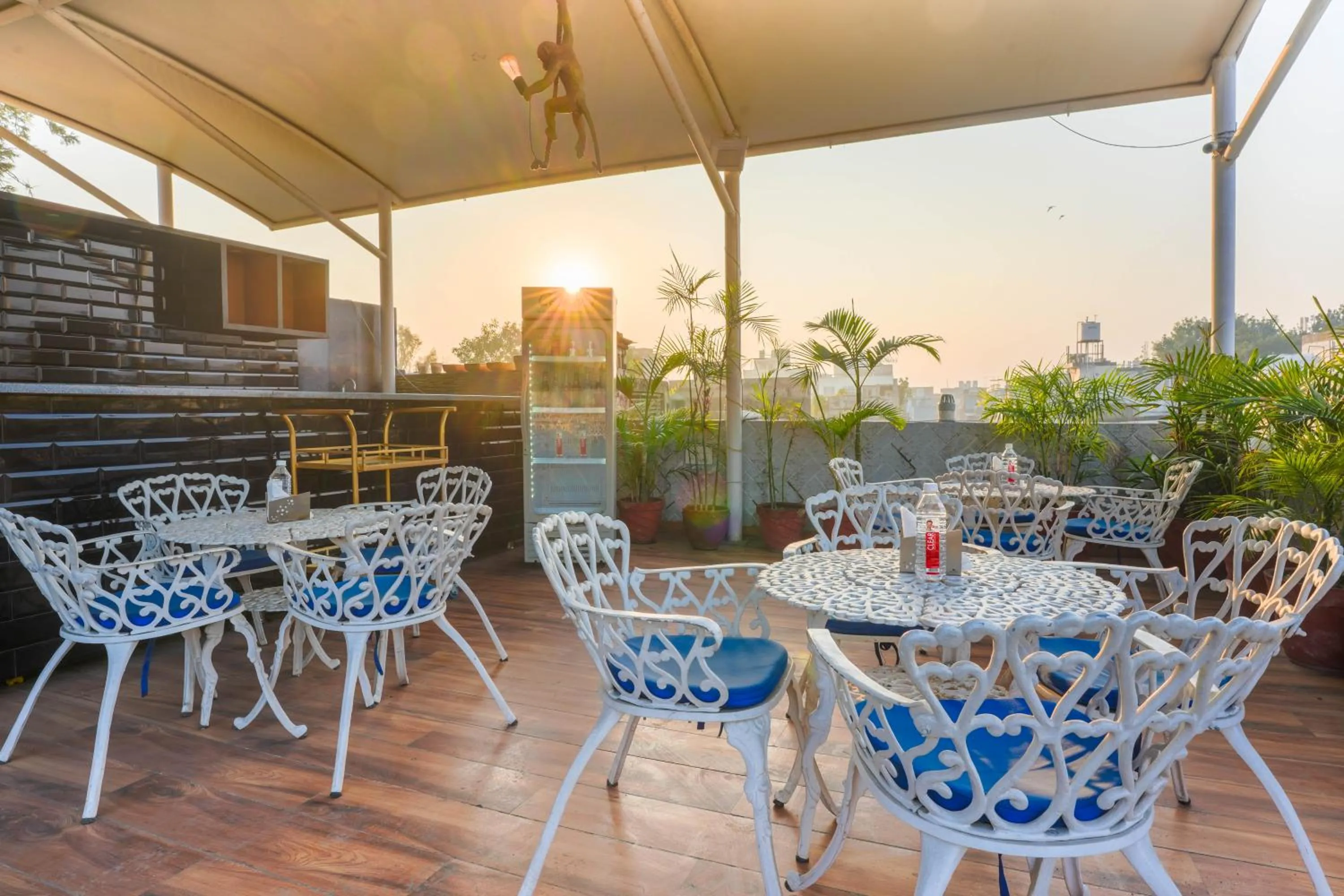 Balcony/Terrace in Stamps Golden Lagoon by Eight Continents - Opposite to Golden Temple