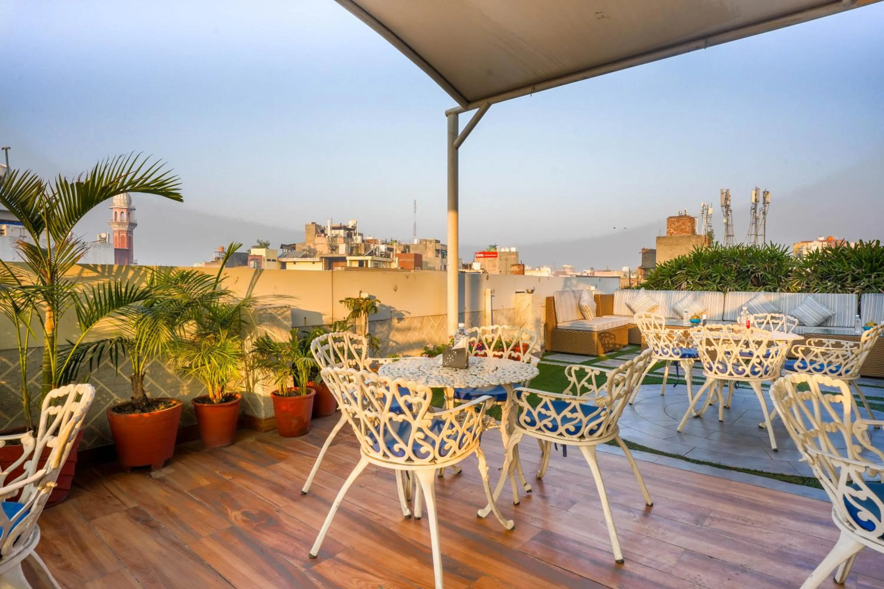 Balcony/Terrace in Stamps Golden Lagoon by Eight Continents - Opposite to Golden Temple