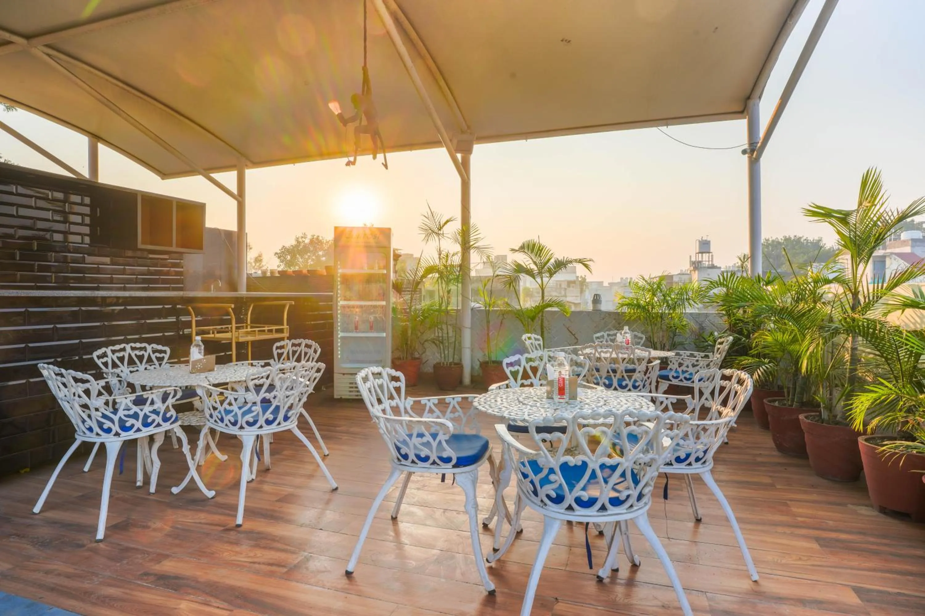 Balcony/Terrace in Stamps Golden Lagoon by Eight Continents - Opposite to Golden Temple