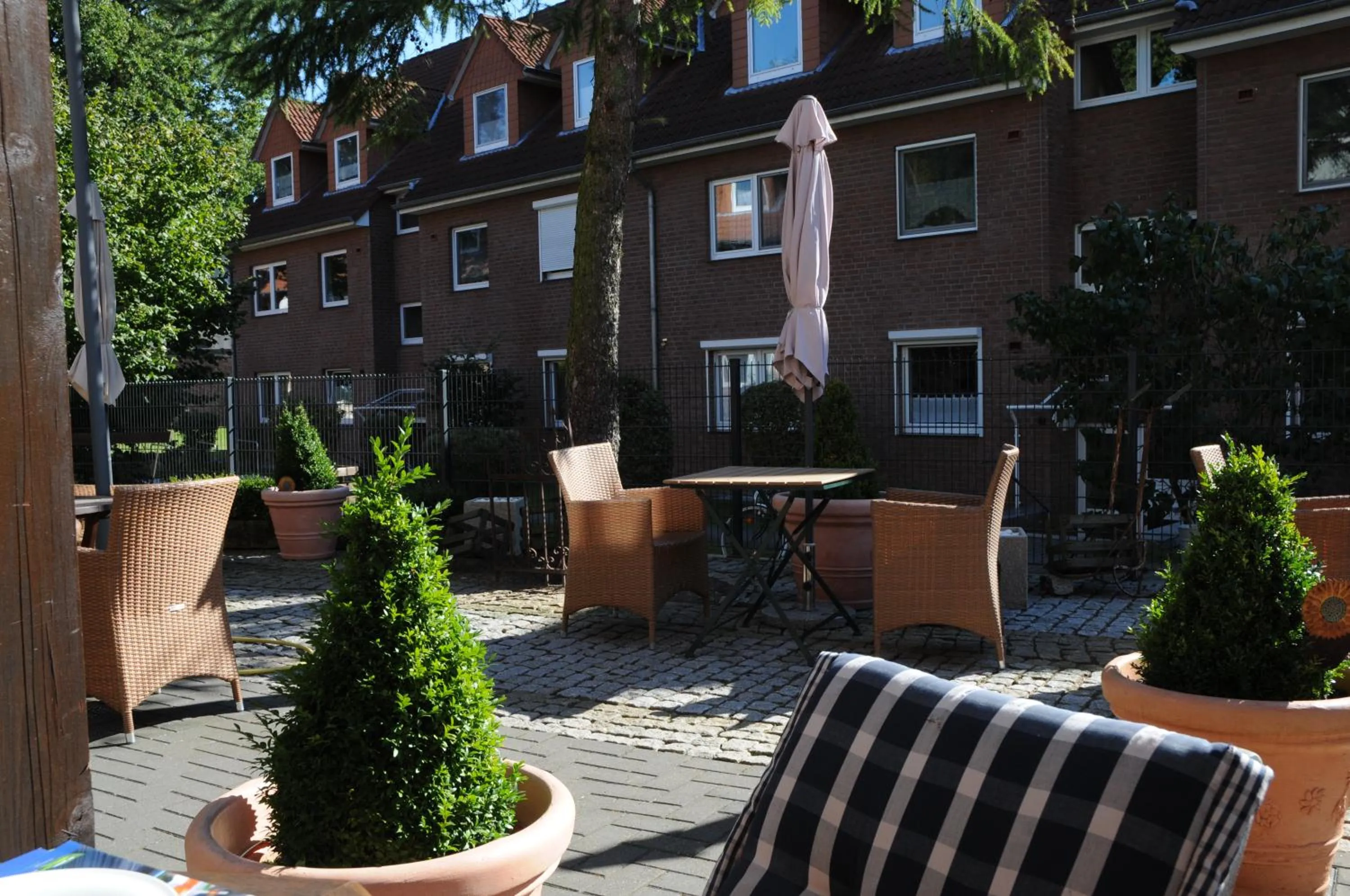 Patio in Hotel und Gästehaus Will