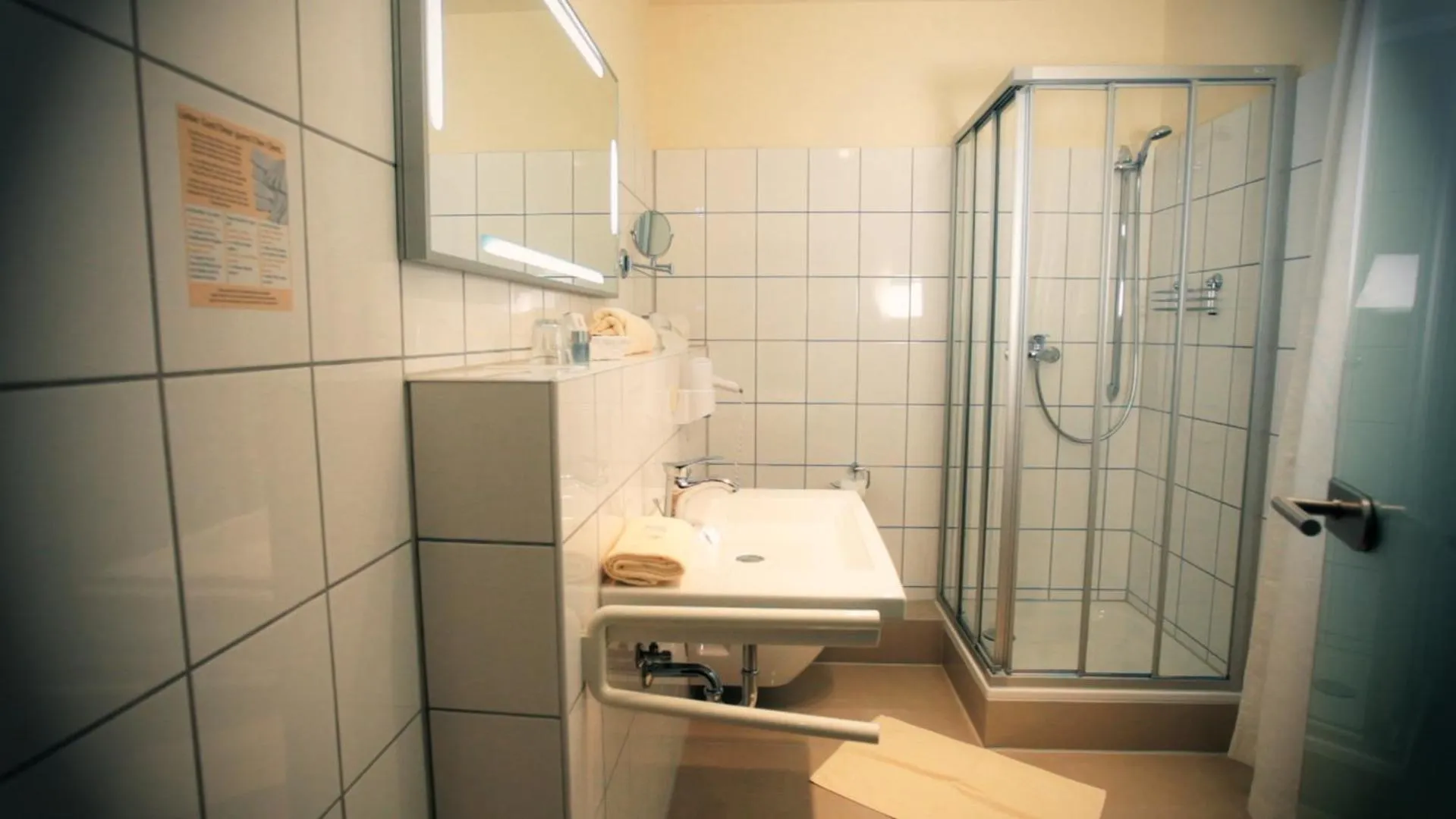 Shower in Hotel und Gästehaus Will