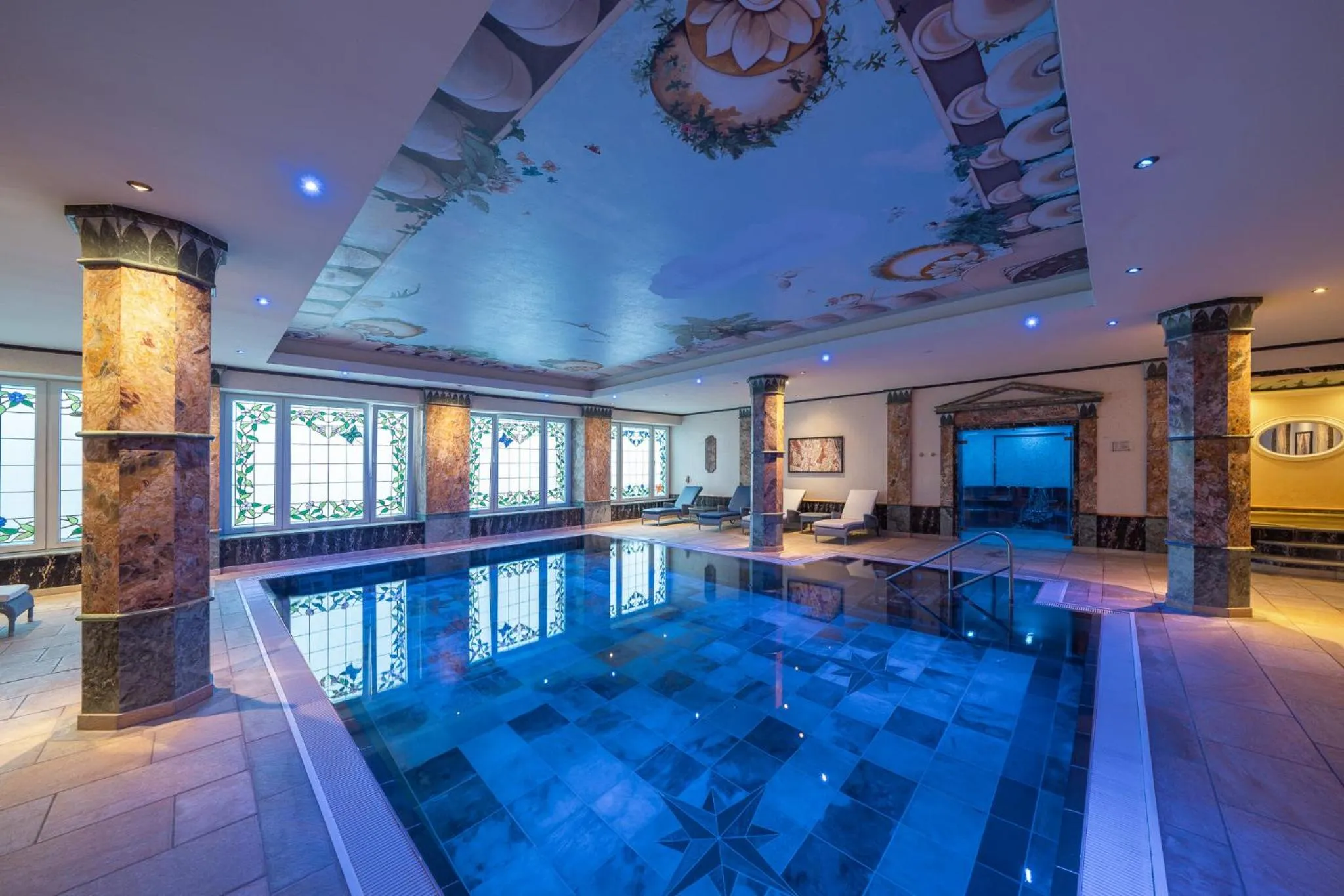 Hot Spring Bath in Häcker's Hotel