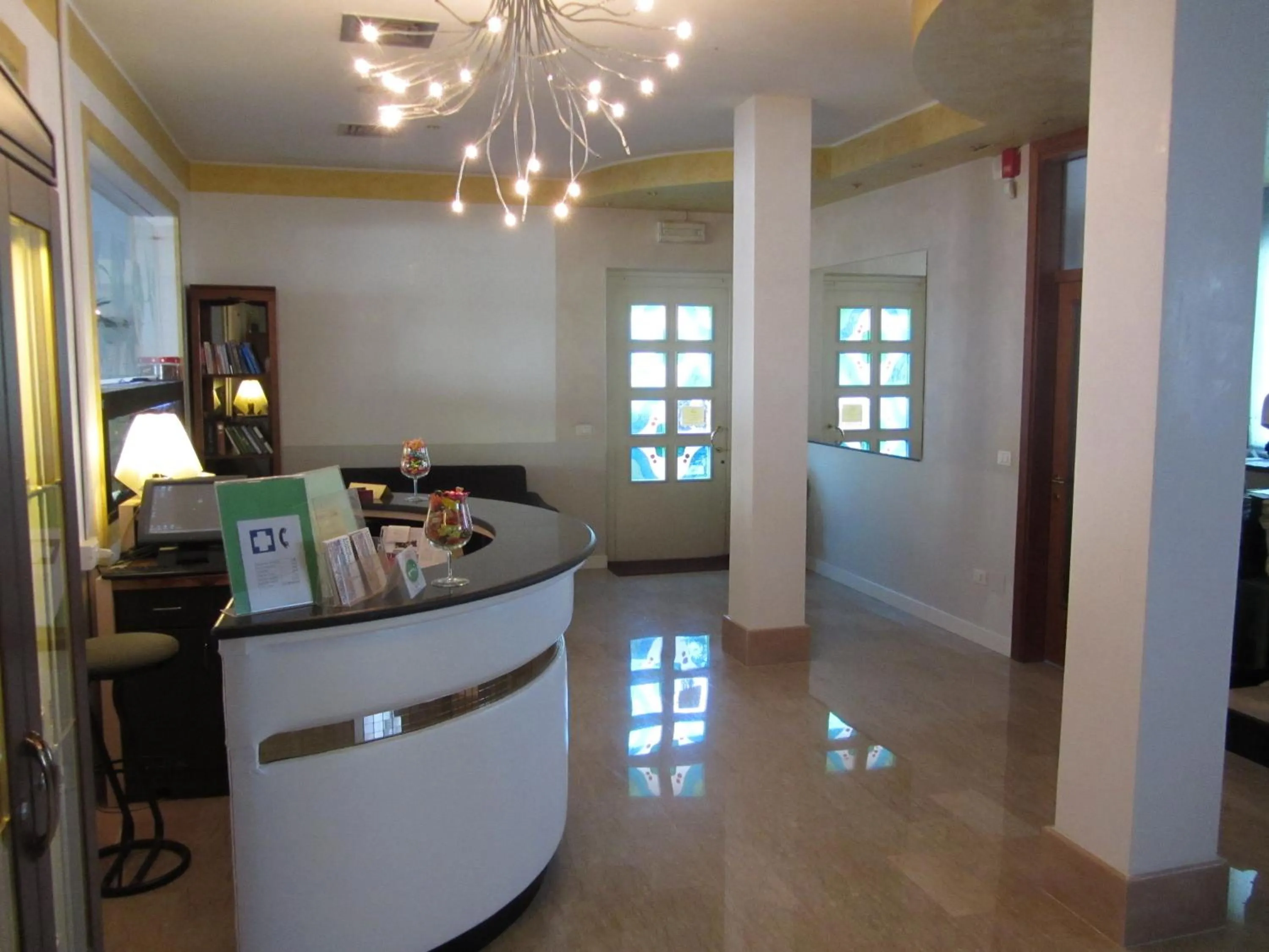 Lobby or reception in Hotel Green castellani