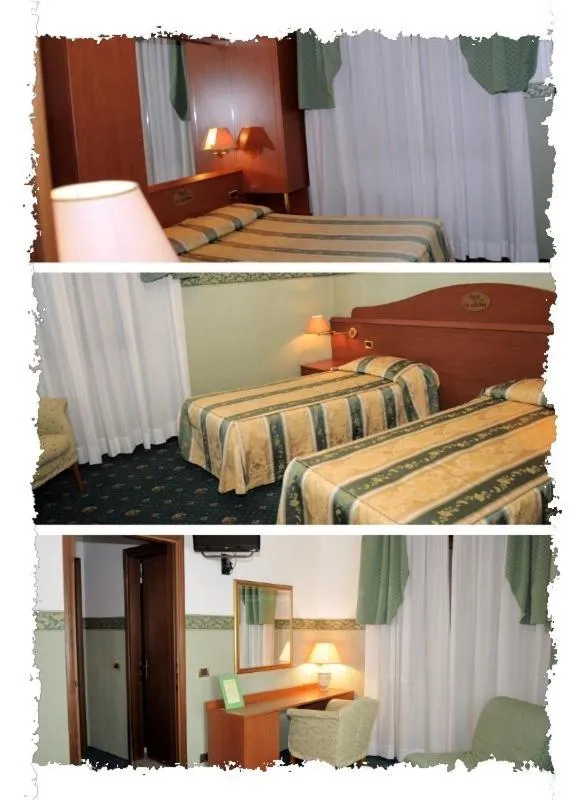 Photo of the whole room, Bed in Hotel Green castellani