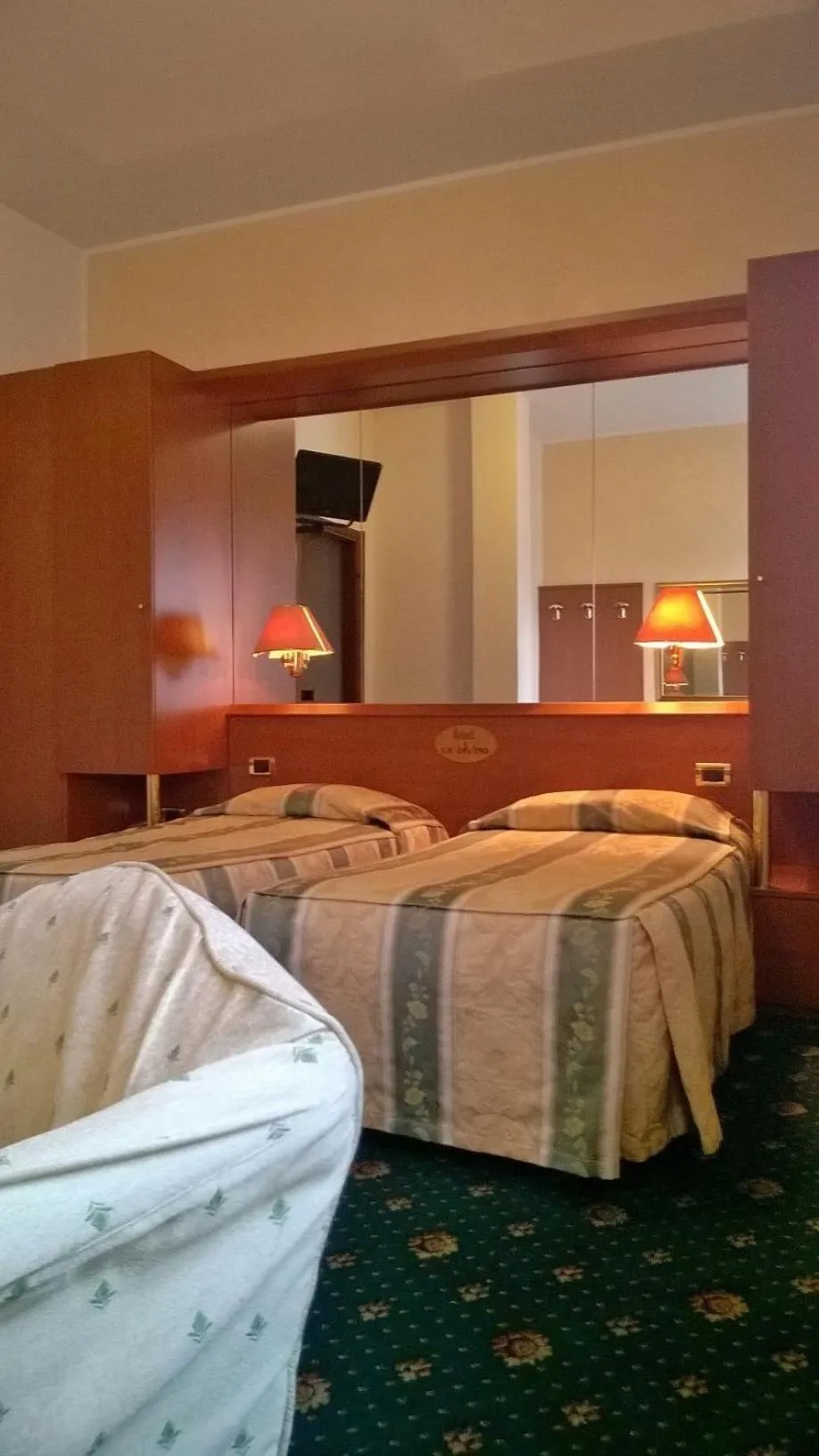 Bed in Hotel Green castellani
