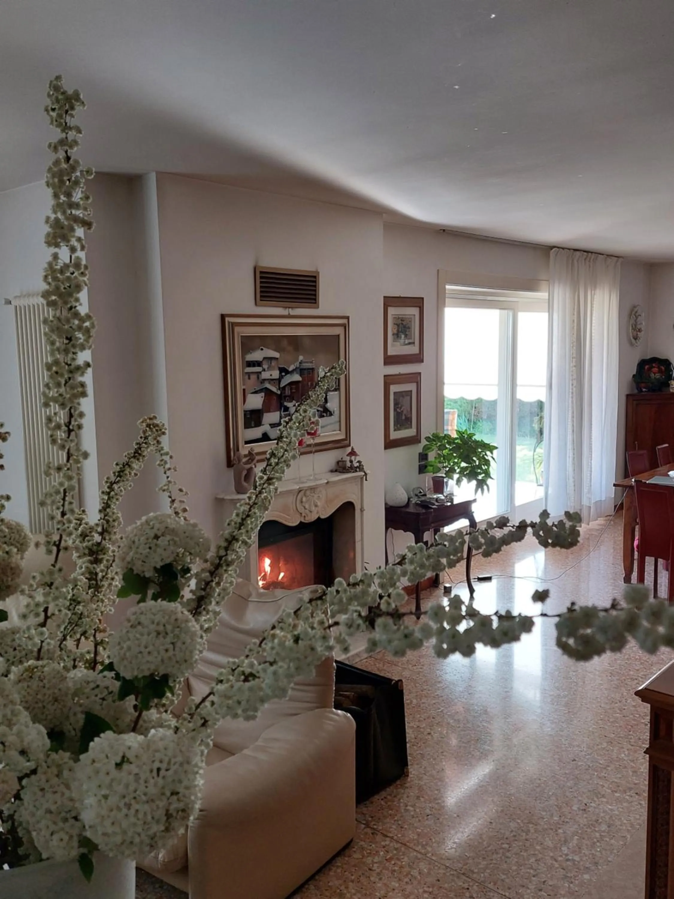 Living room in La Collina delle Acacie