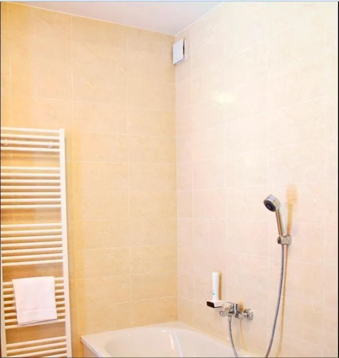 Bathroom in Hotel Bélier