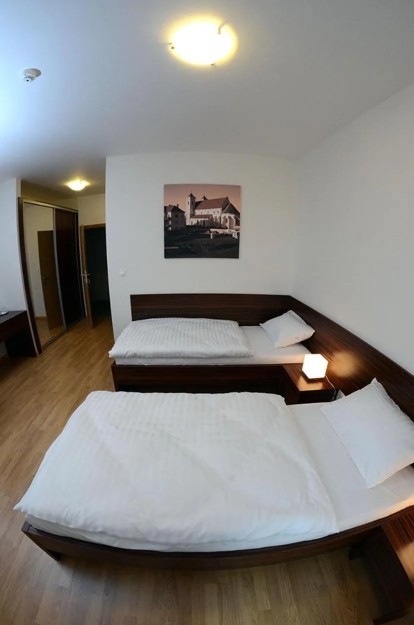 Bed in Hotel Bélier