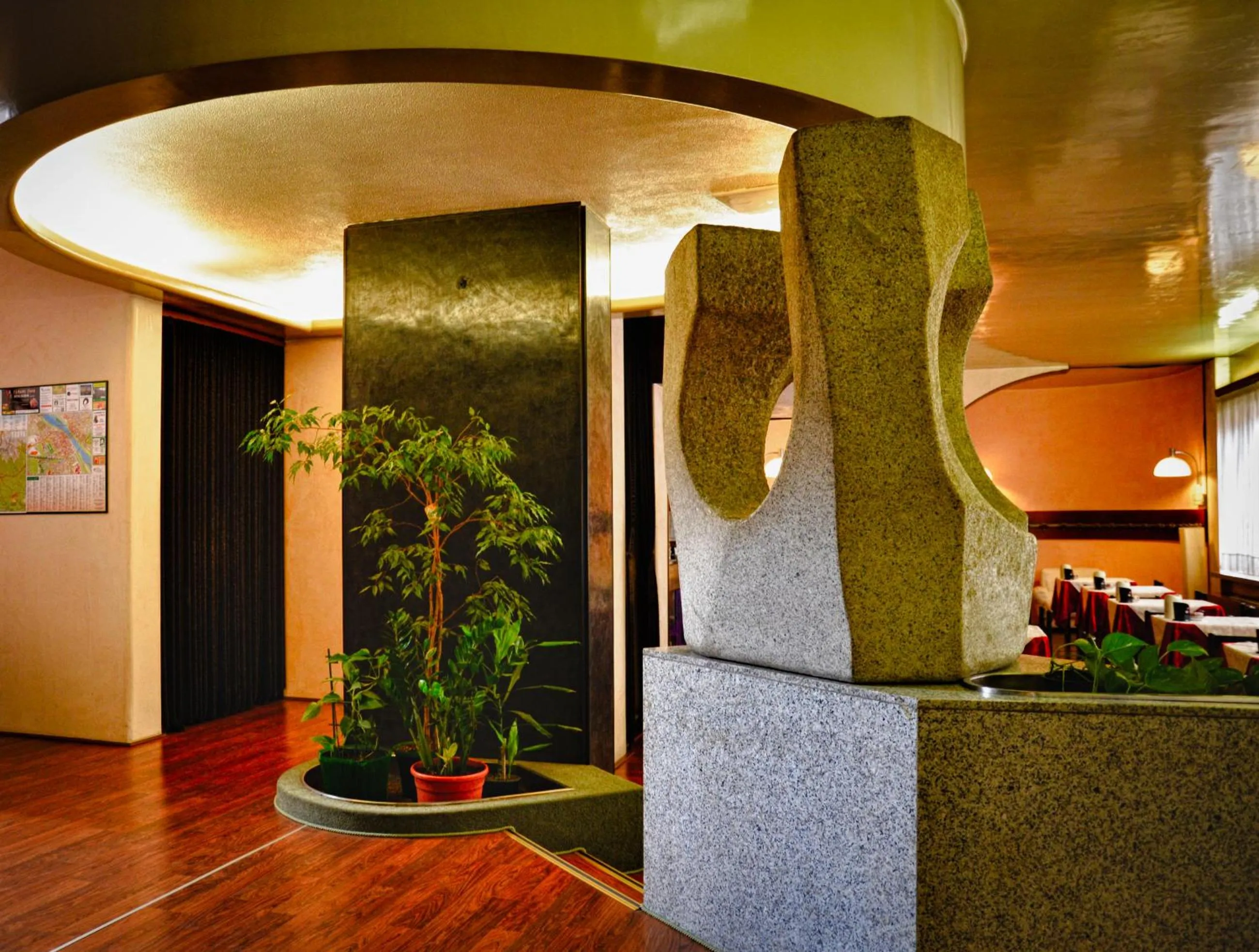 Decorative detail in Hotel Salieri