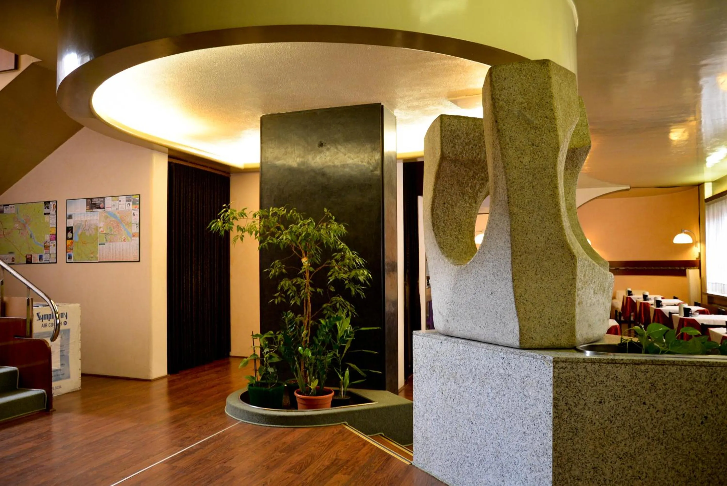 Decorative detail in Hotel Salieri