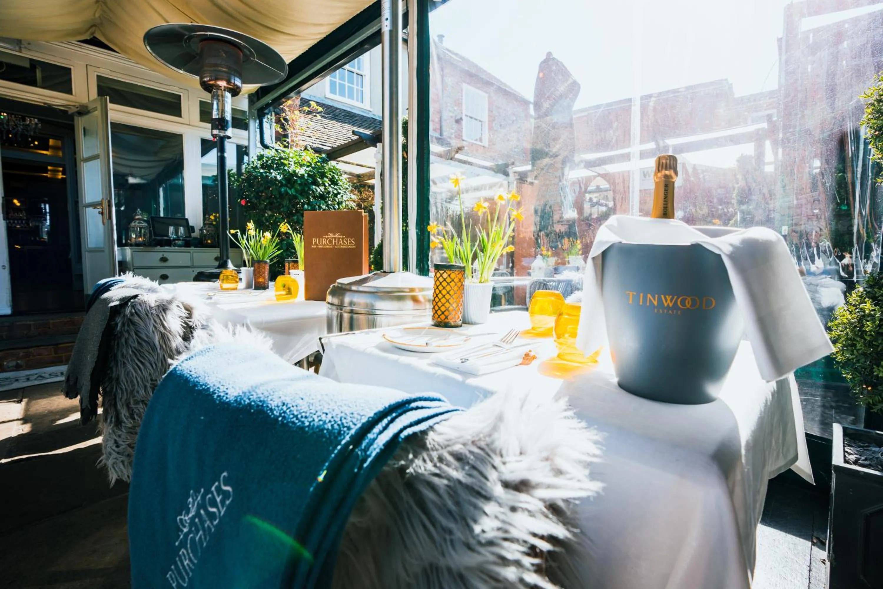 Garden in Purchases Restaurant & Accommodation