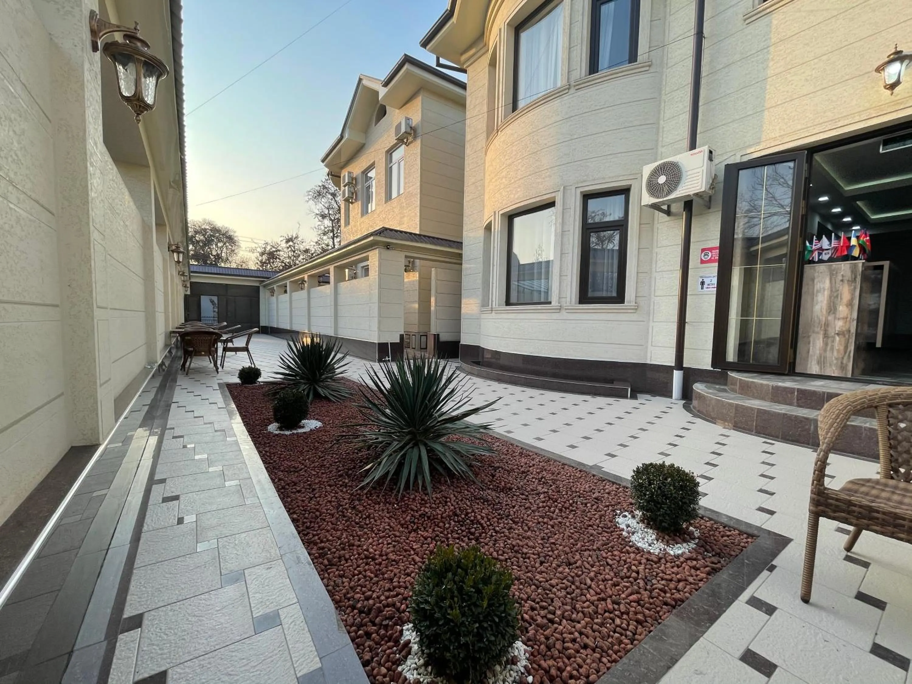 Patio in Shosh Palace
