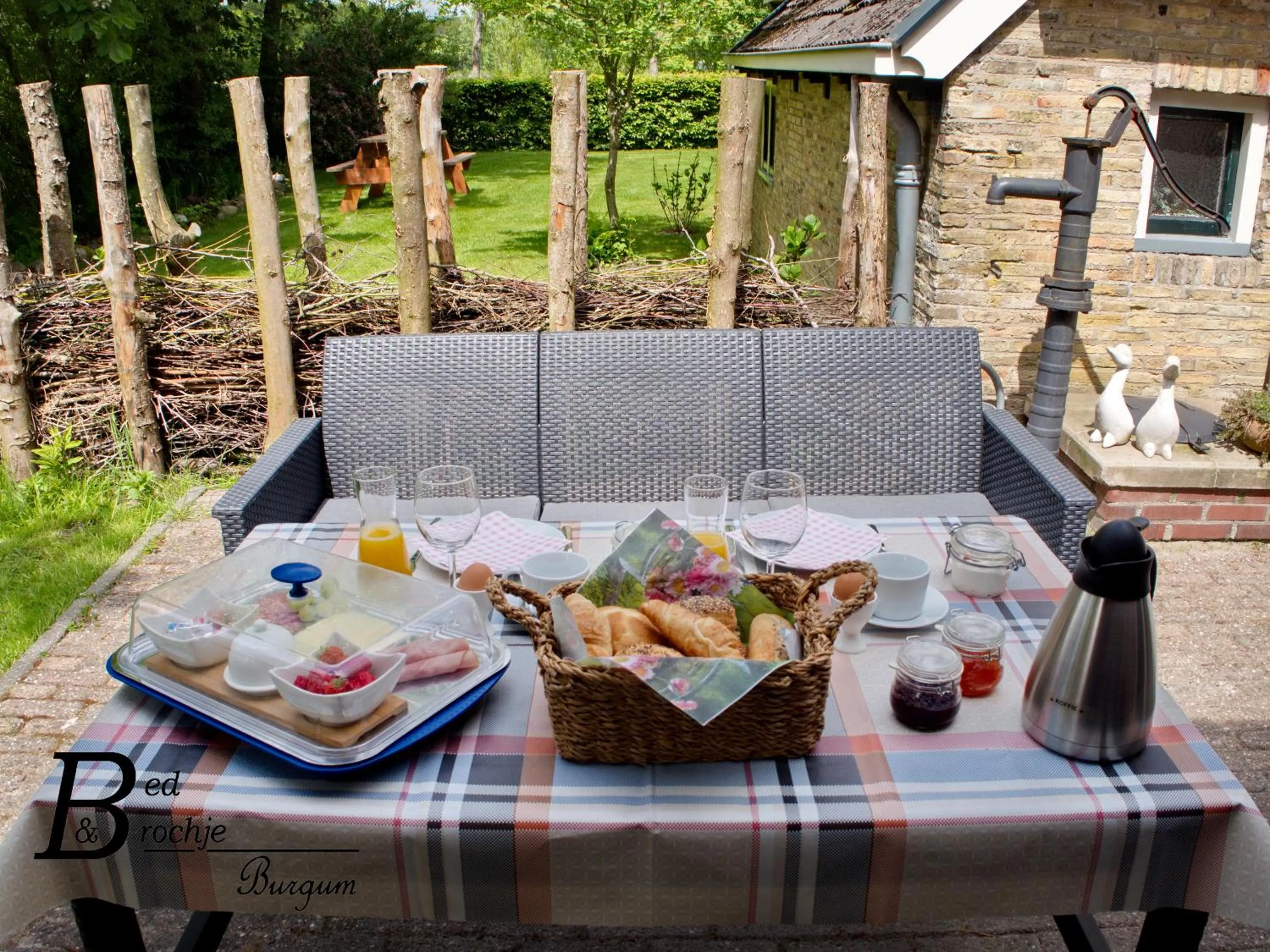Balcony/Terrace in Bed & Brochje Burgum