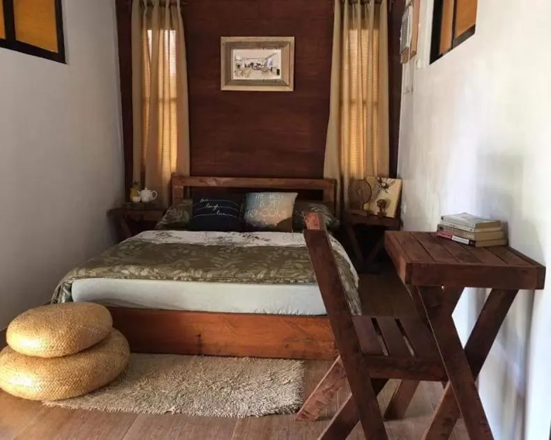Bed in Spacio Caliraya Bed & Breakfast