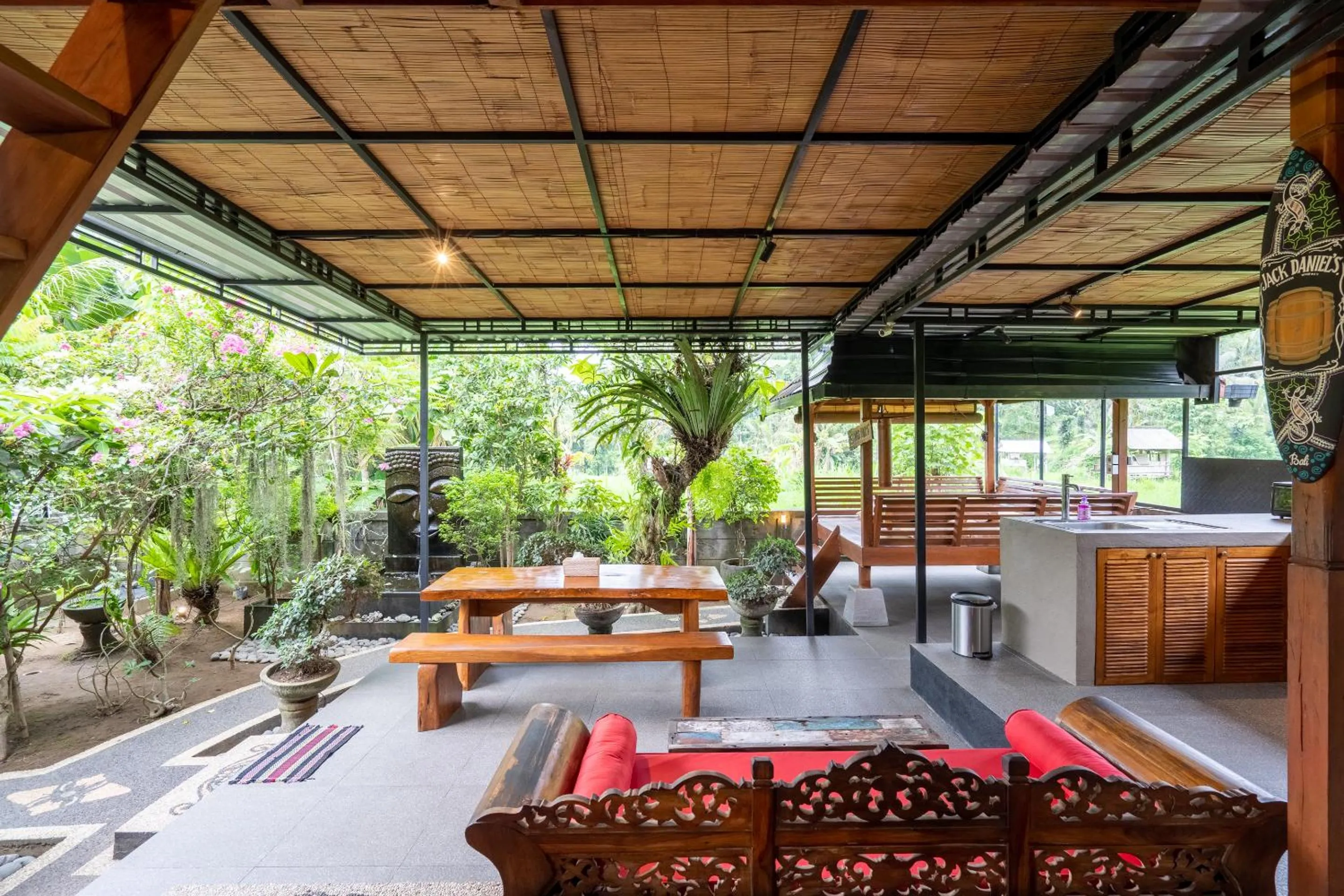 Garden in Pondok Carik Villa Manggis