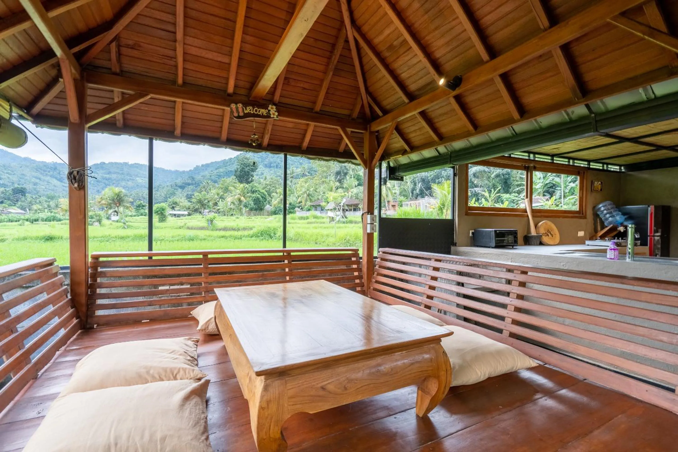 Natural landscape in Pondok Carik Villa Manggis