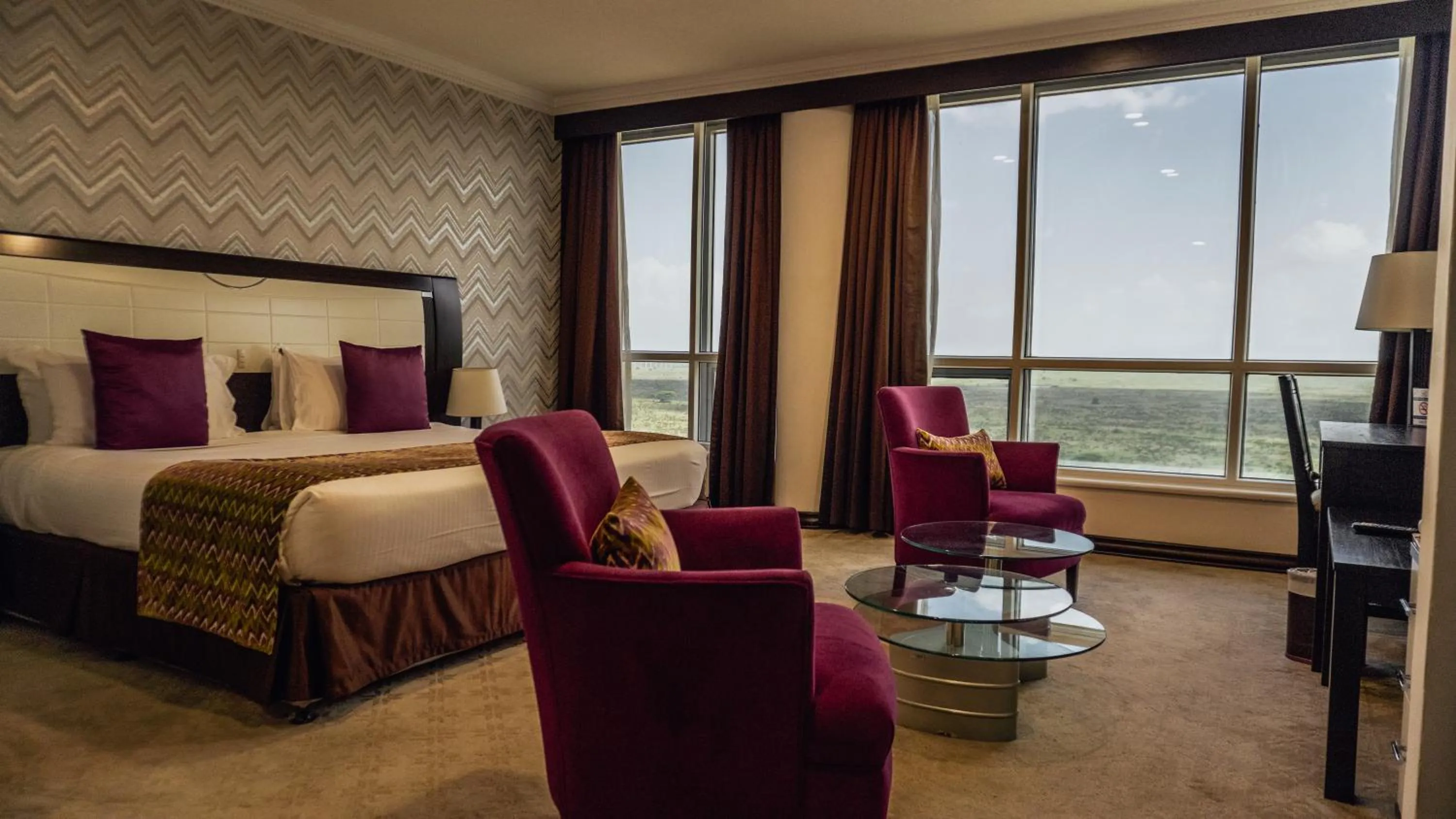 Bed in The Panari Hotel - Near Jomo Kenyatta International Airport