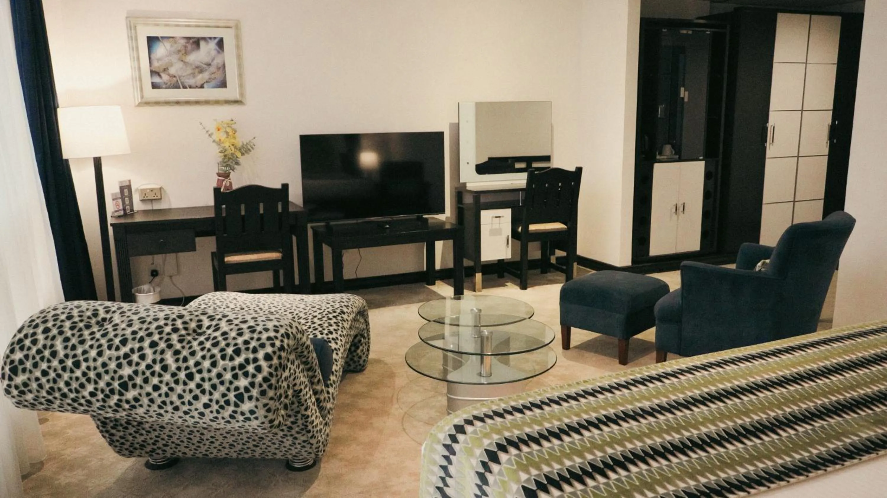 Seating area in The Panari Hotel - Near Jomo Kenyatta International Airport