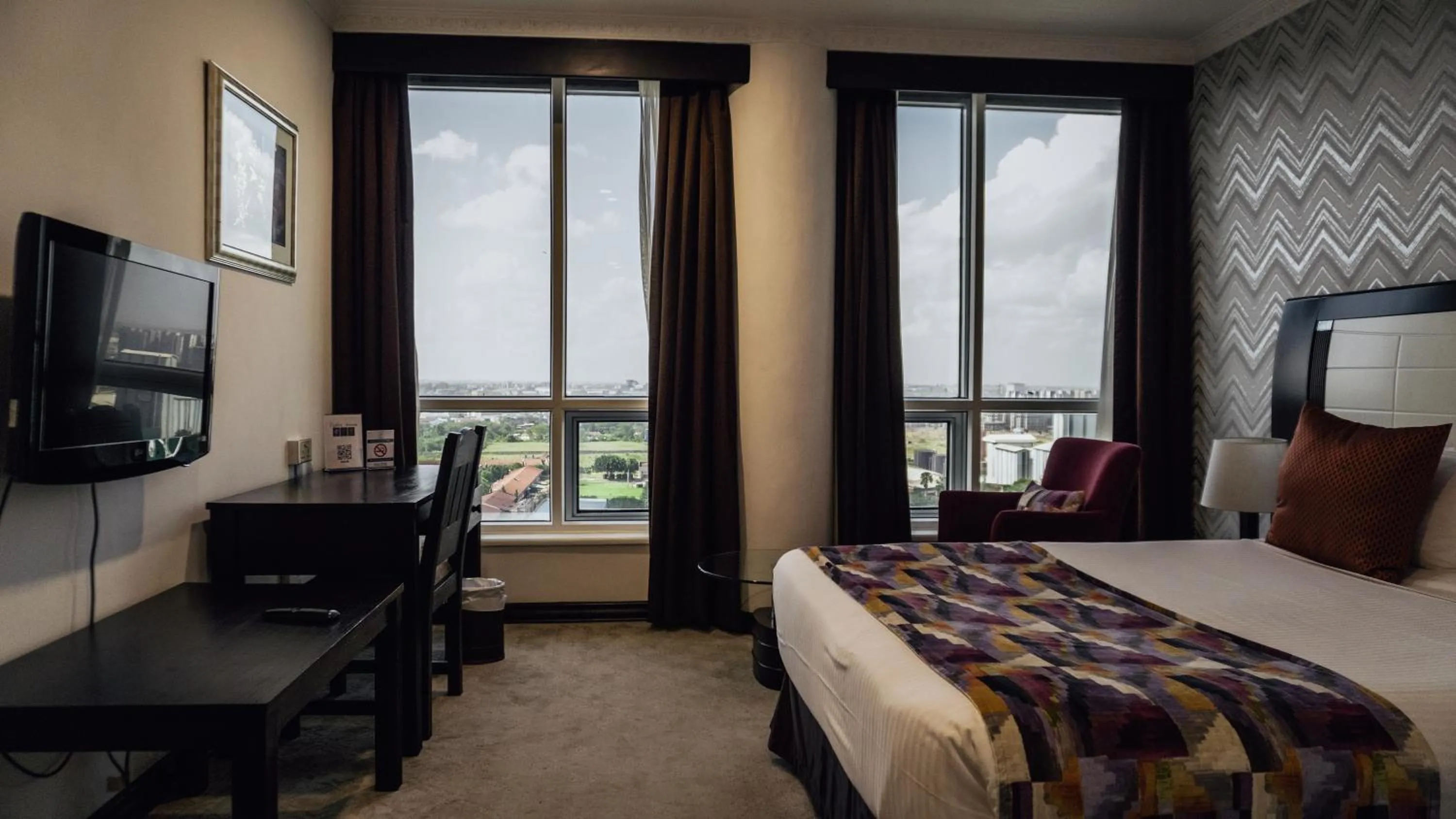 Bed in The Panari Hotel - Near Jomo Kenyatta International Airport