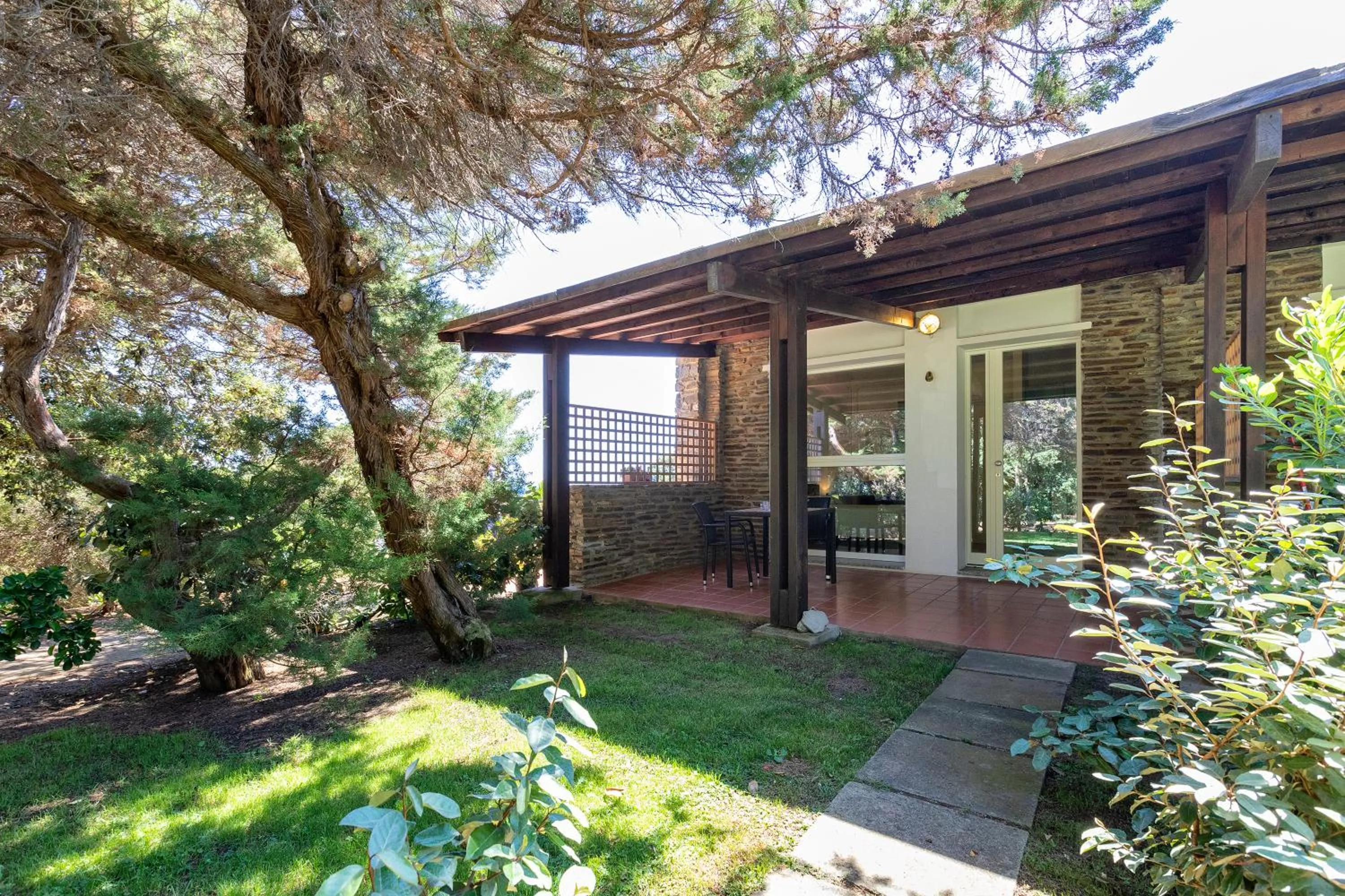 Garden view in Residence Le Vele