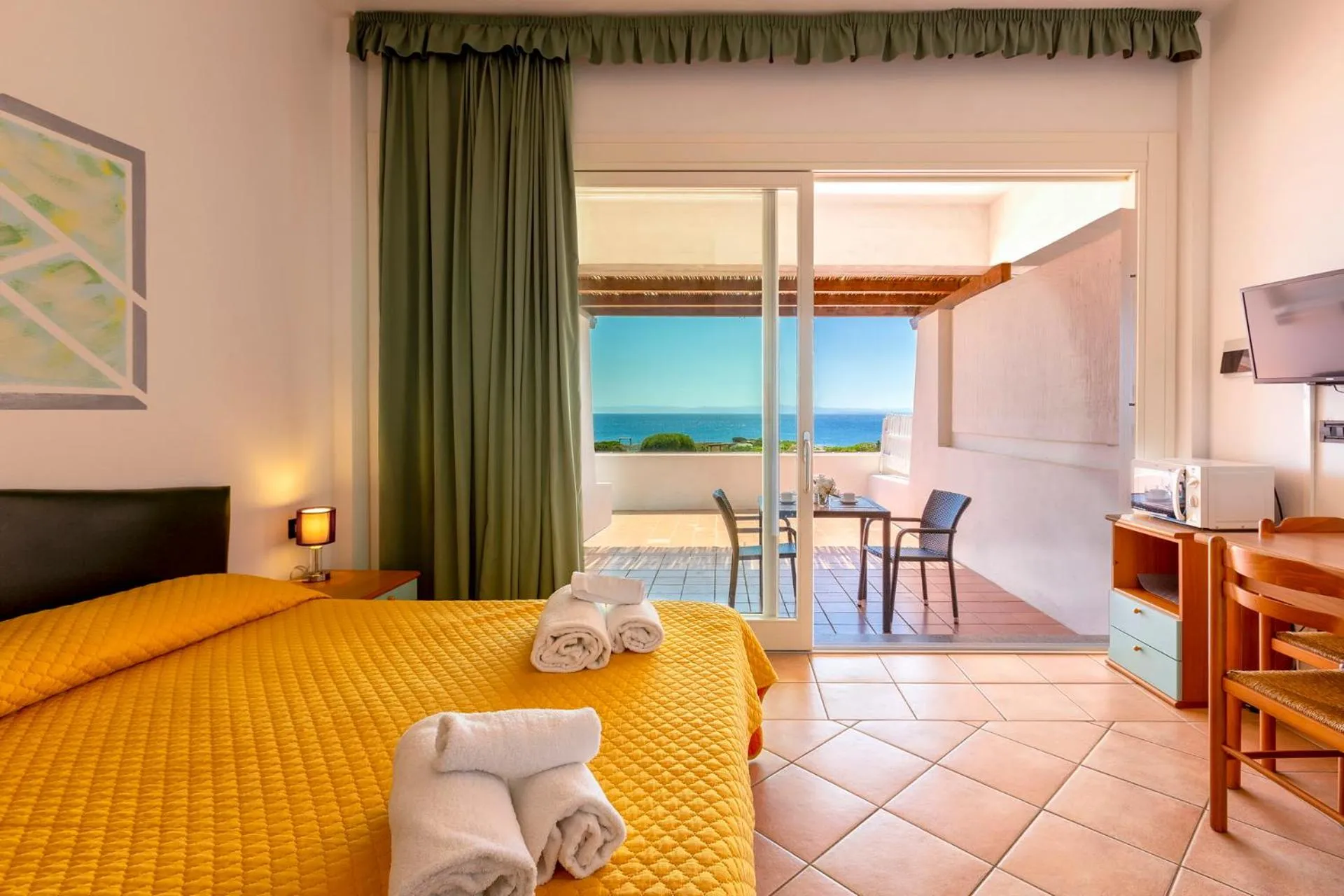 Photo of the whole room, Bed in Residence Le Vele