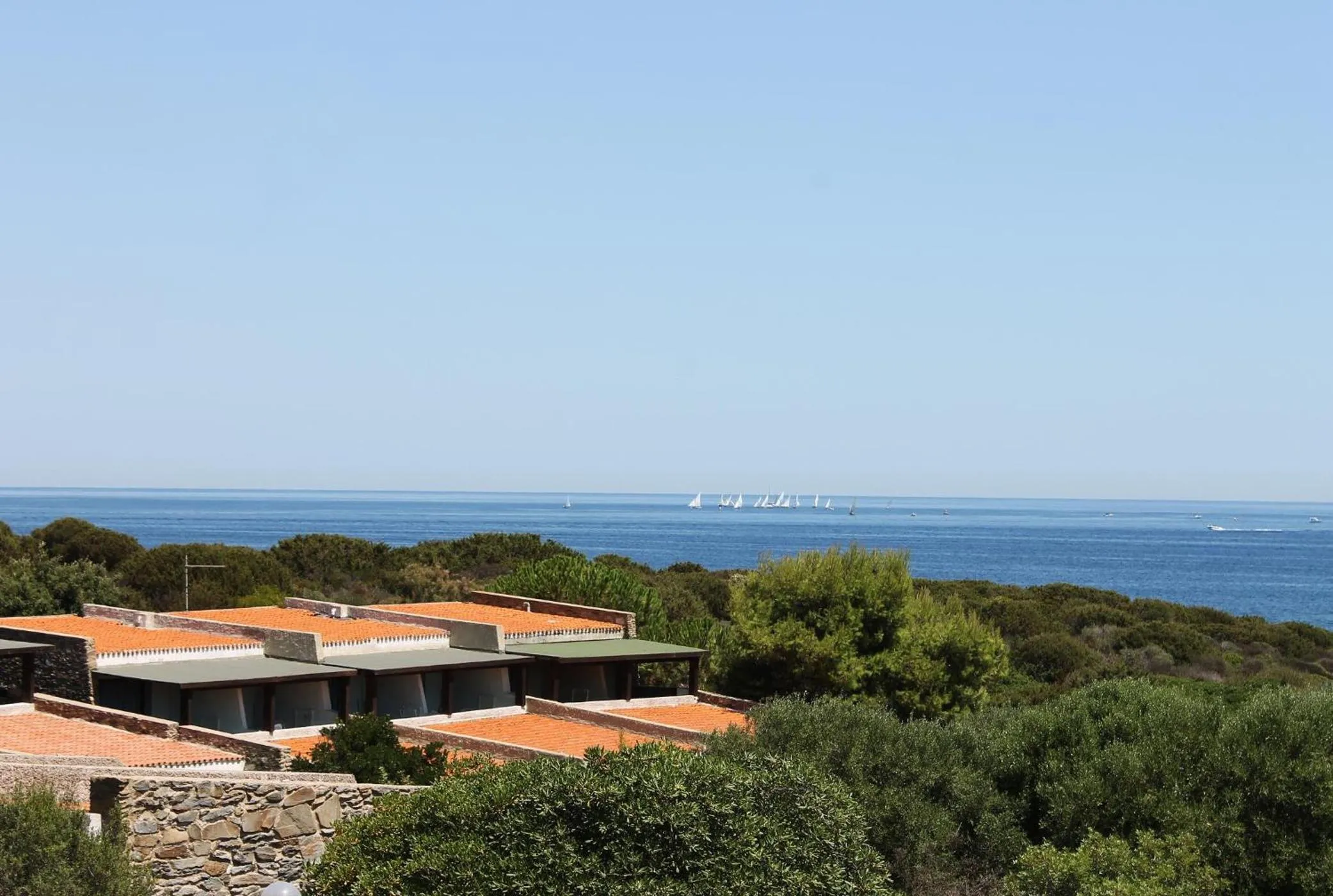Sea view in Residence Le Vele
