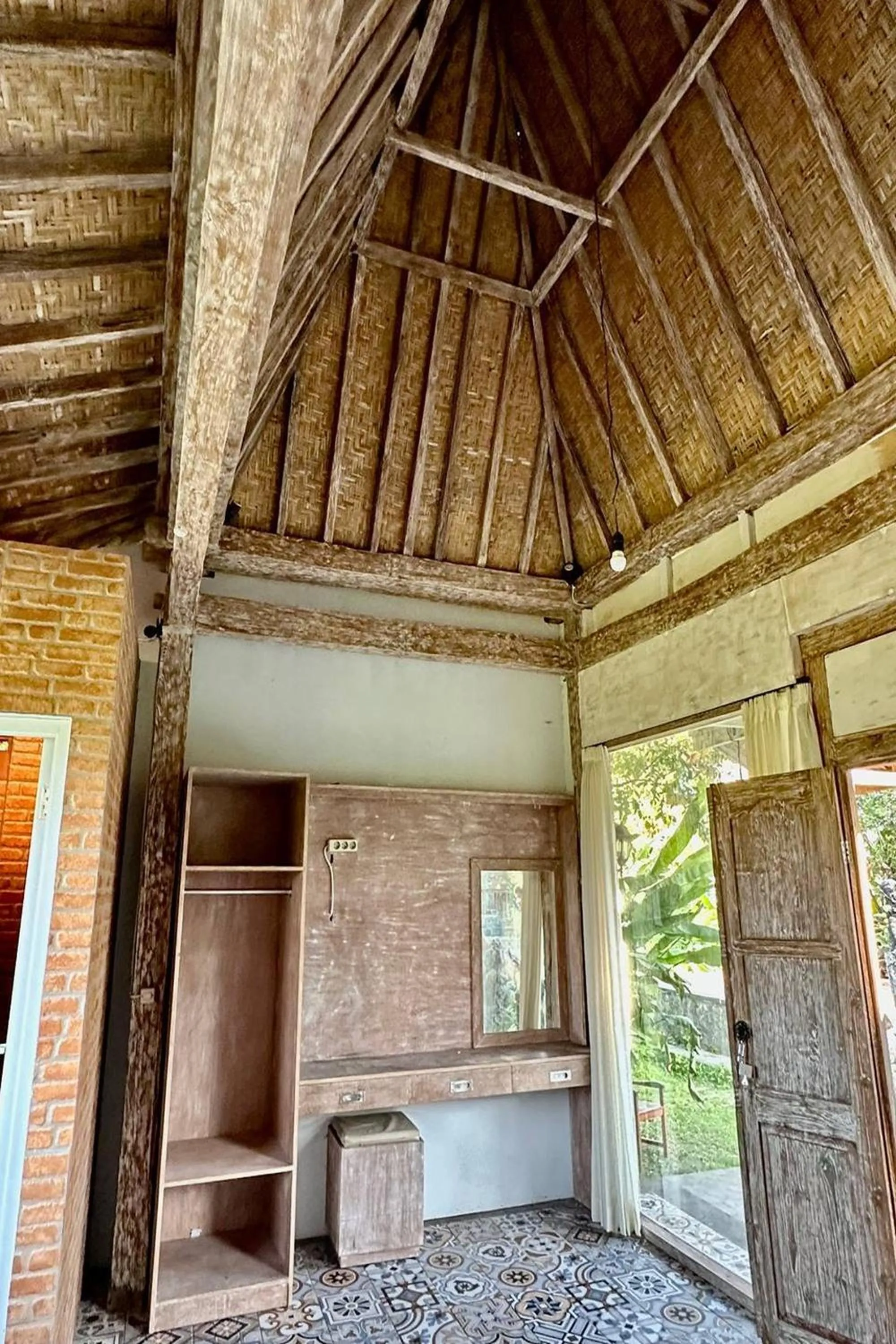 Living room in Bali Eco Living Yoga Healing Meditation and Retreat Center