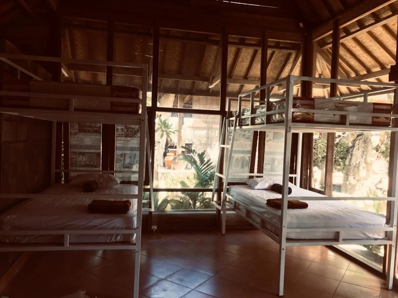 bunk bed in Bali Eco Living Yoga Healing Meditation and Retreat Center
