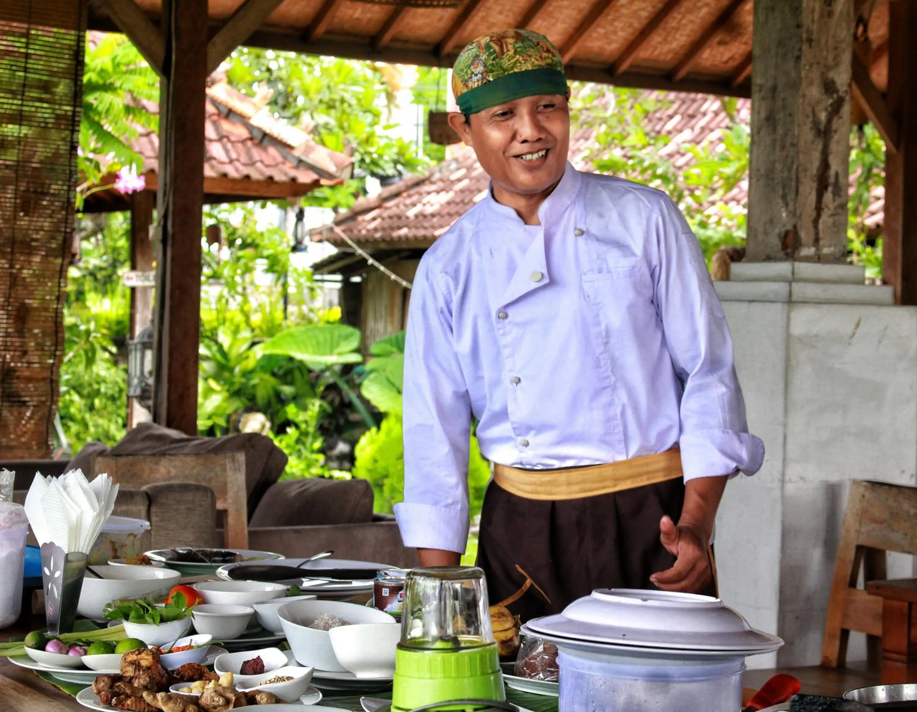 Staff in Bali Eco Living Yoga Healing Meditation and Retreat Center