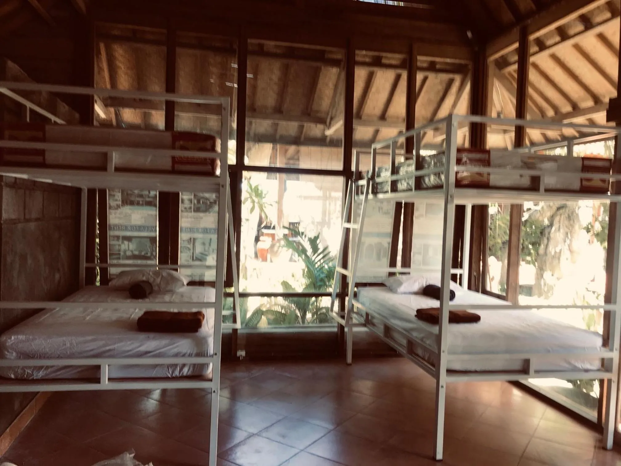 bunk bed in Bali Eco Living Yoga Healing Meditation and Retreat Center
