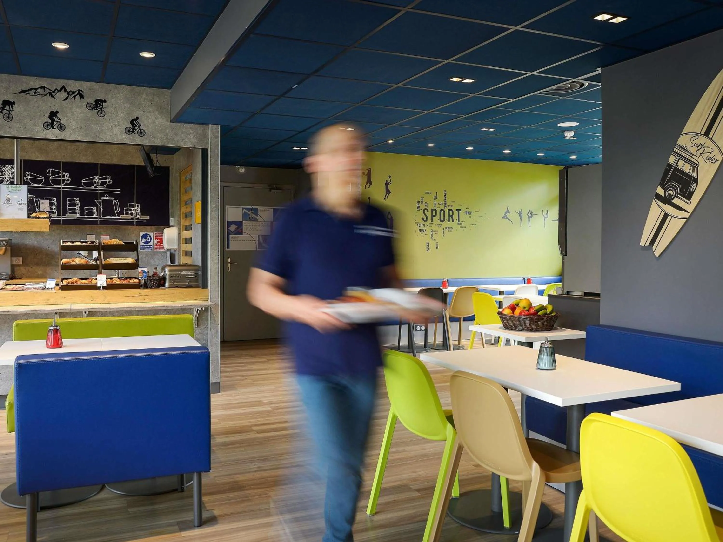 Breakfast in ibis budget Toulouse Centre Gare