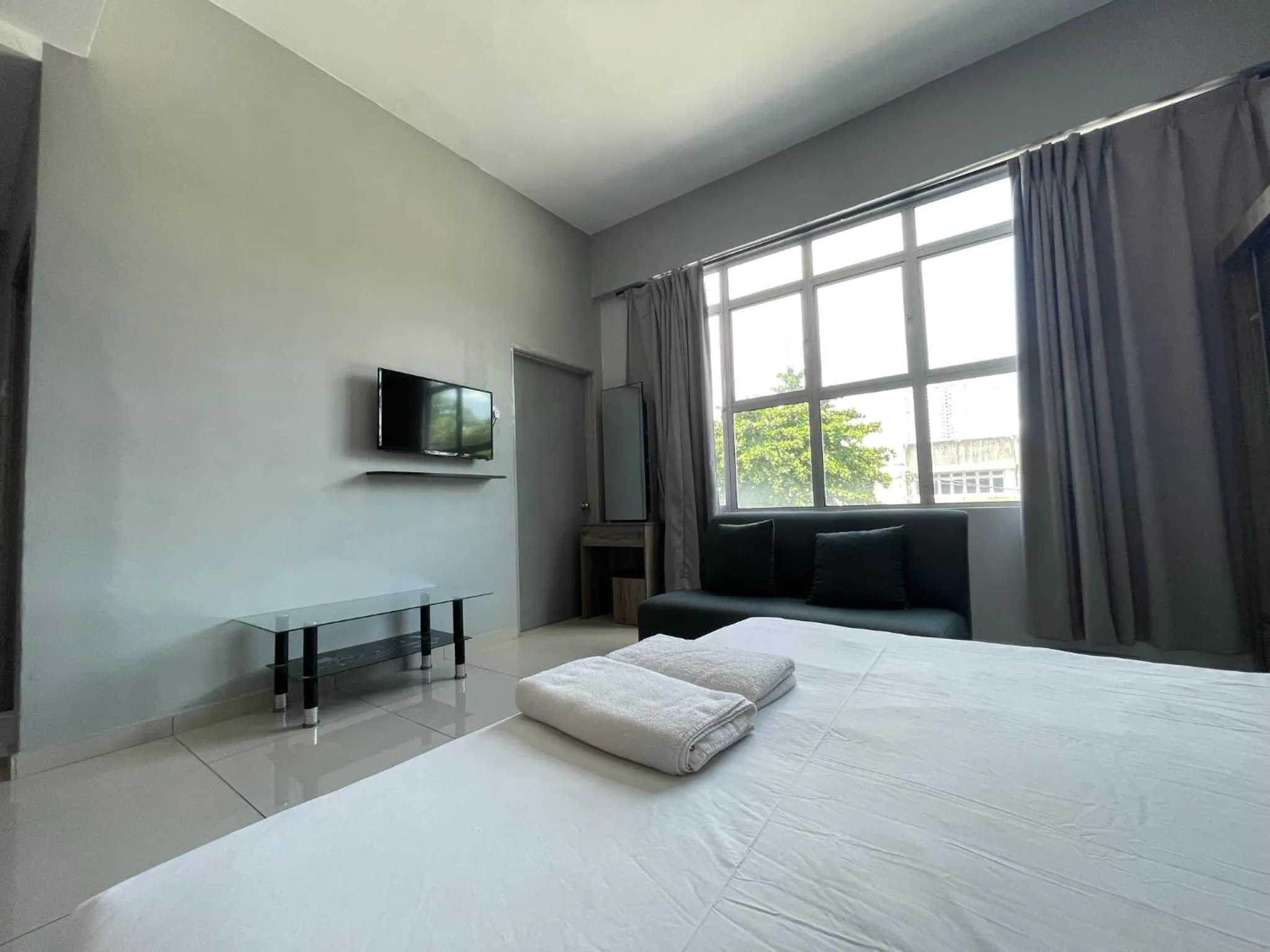 Bed in Reno Hotel Ipoh