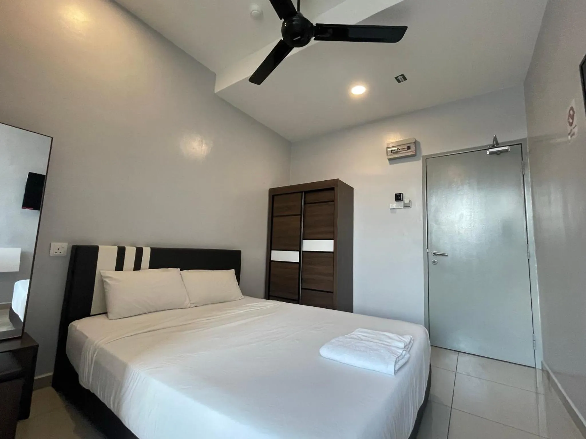 Bed in Reno Hotel Ipoh