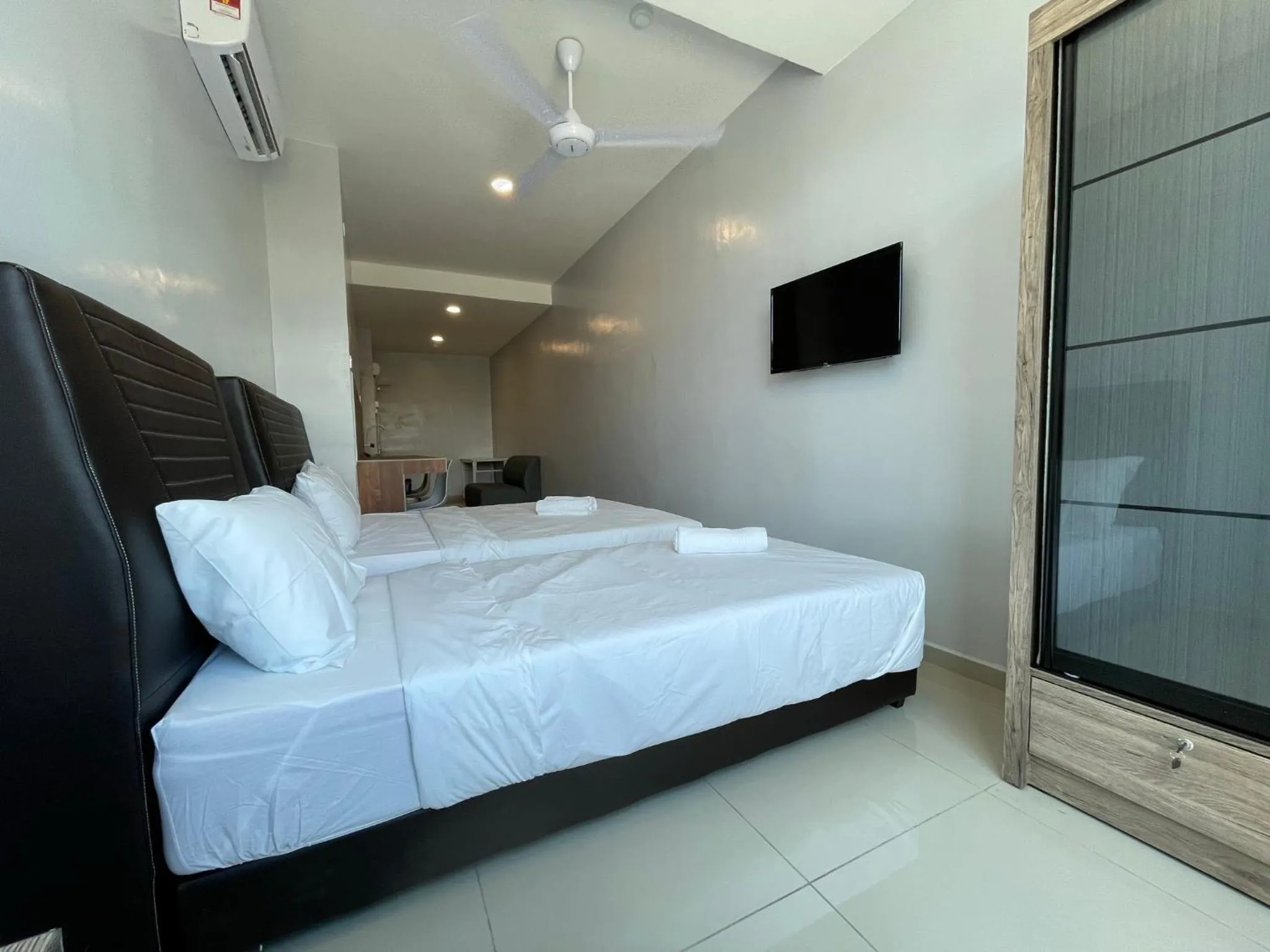 Bed in Reno Hotel Ipoh