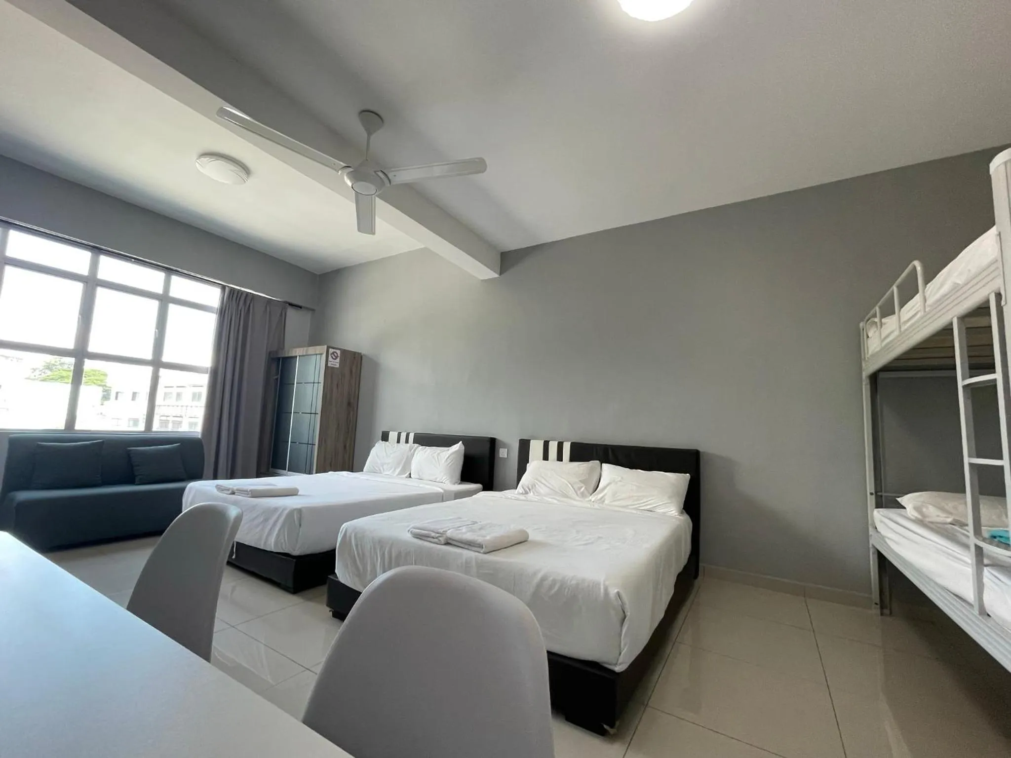 Bed in Reno Hotel Ipoh