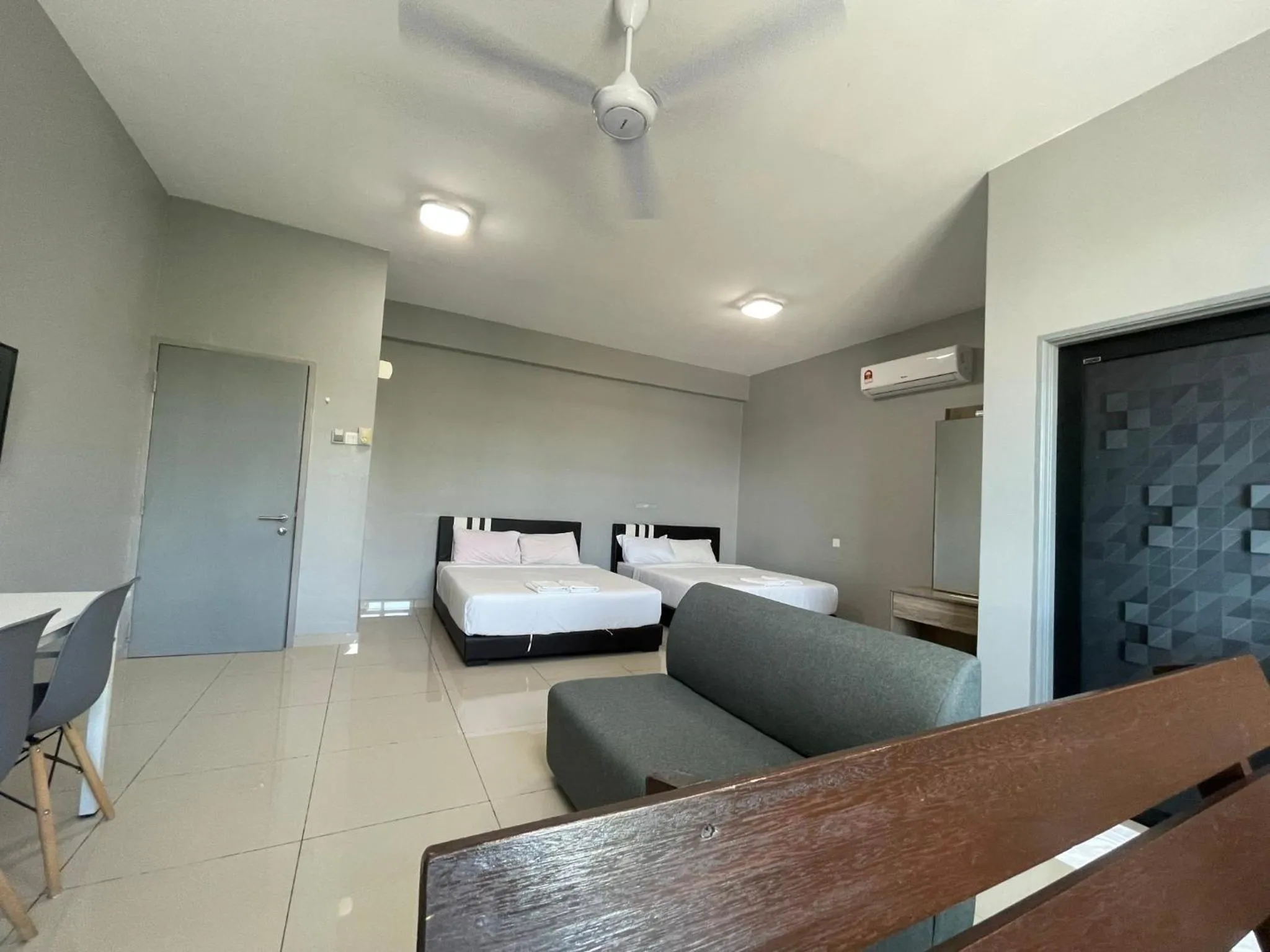 Bed in Reno Hotel Ipoh