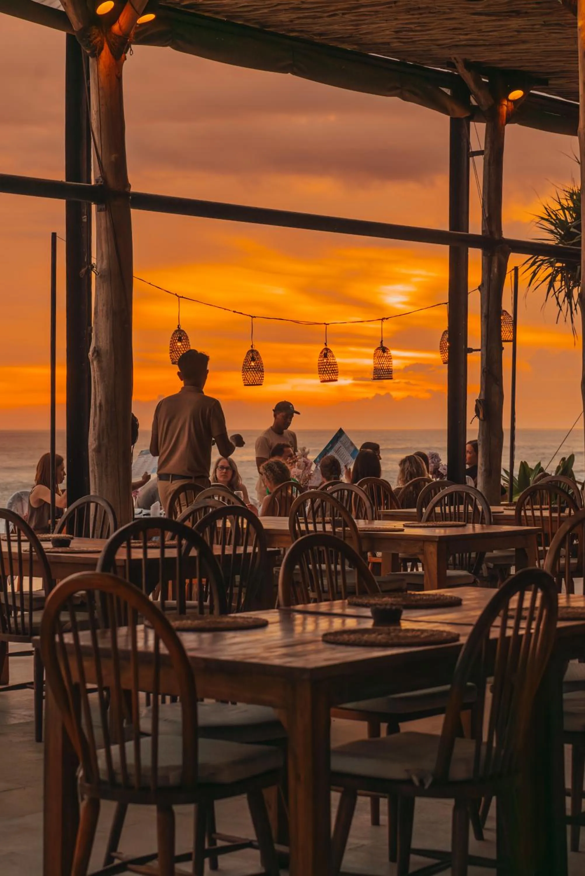 Restaurant/places to eat in Bali Beach Glamping