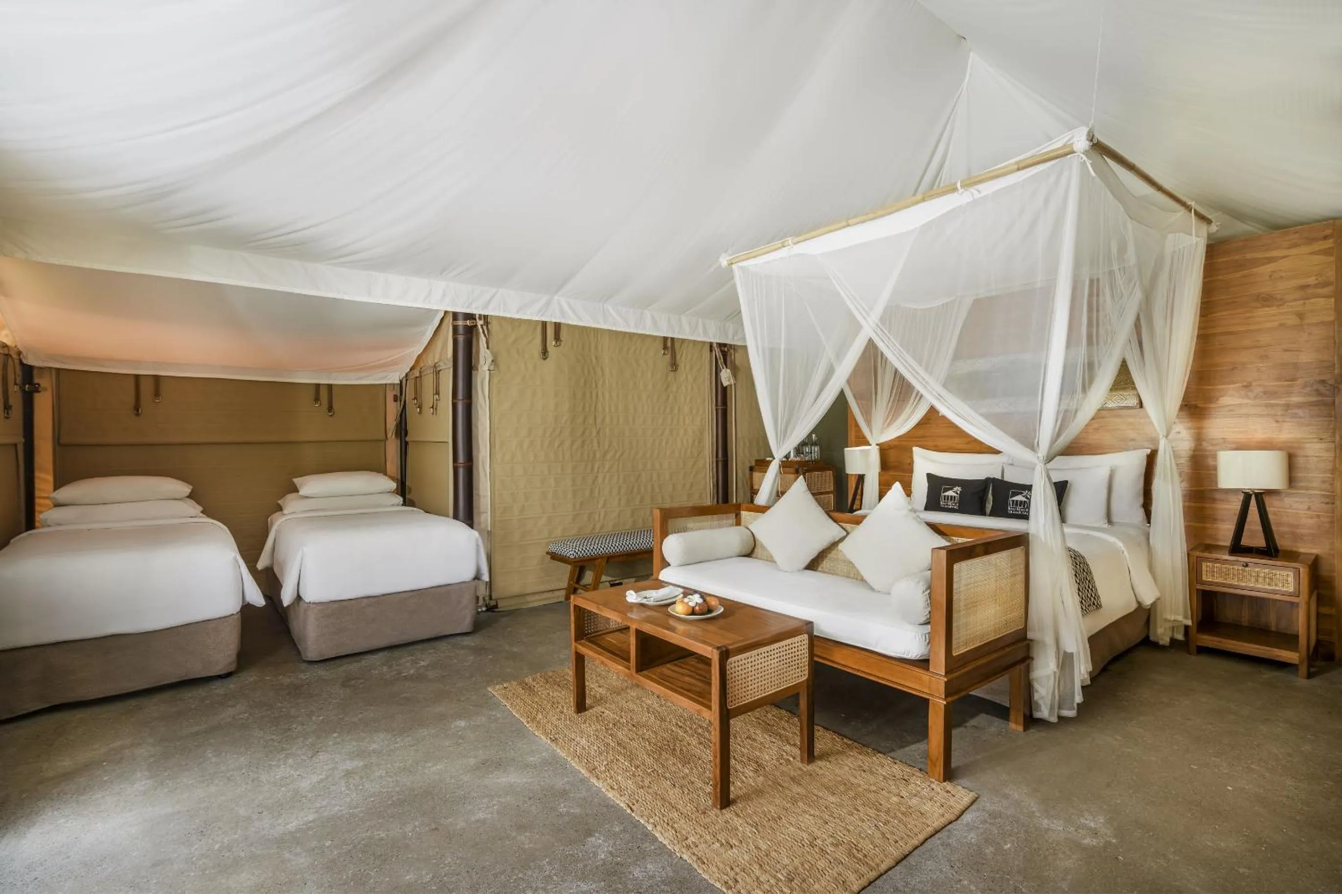 Property building, Bed in Bali Beach Glamping