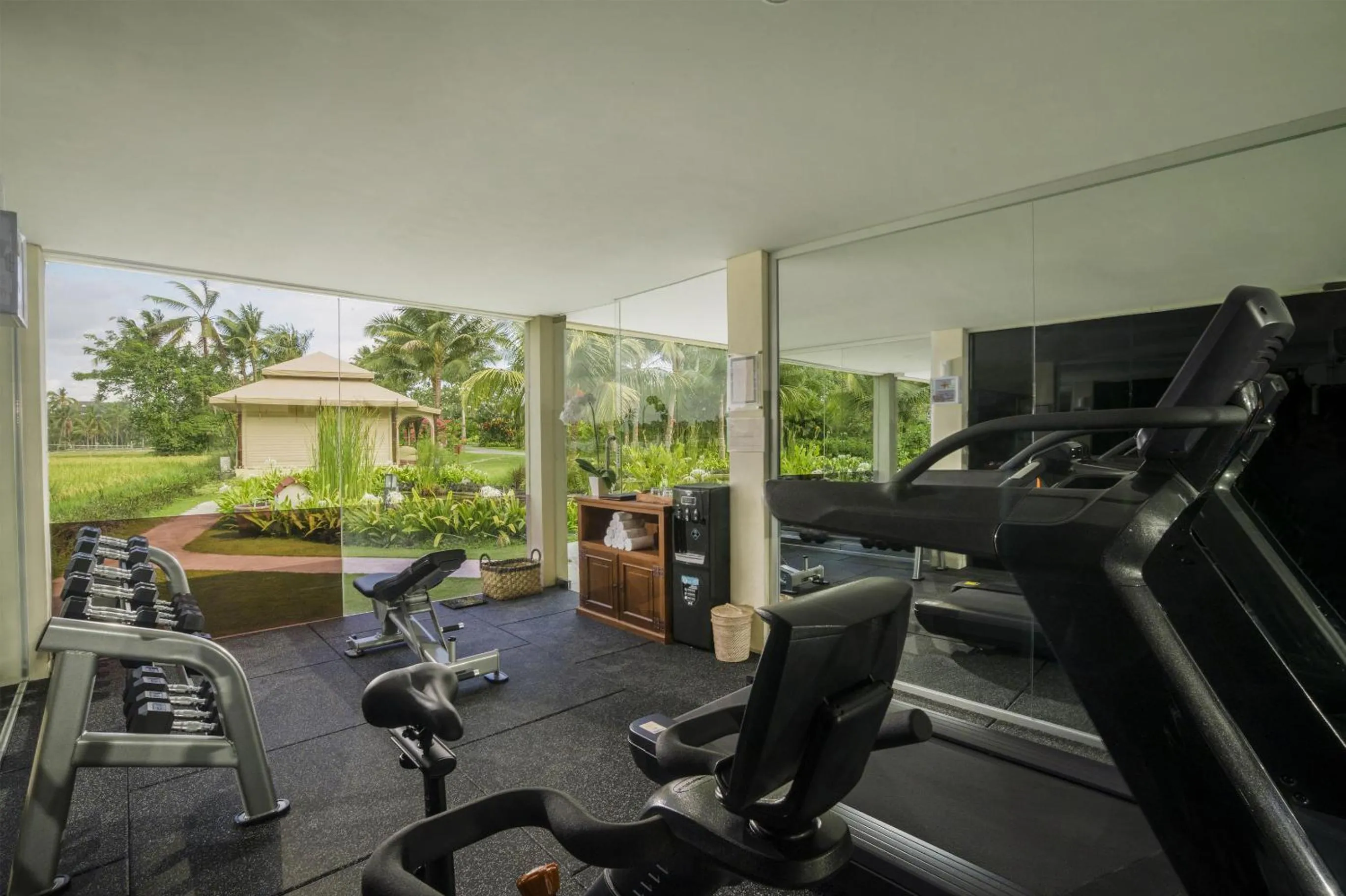 Fitness centre/facilities in Bali Beach Glamping