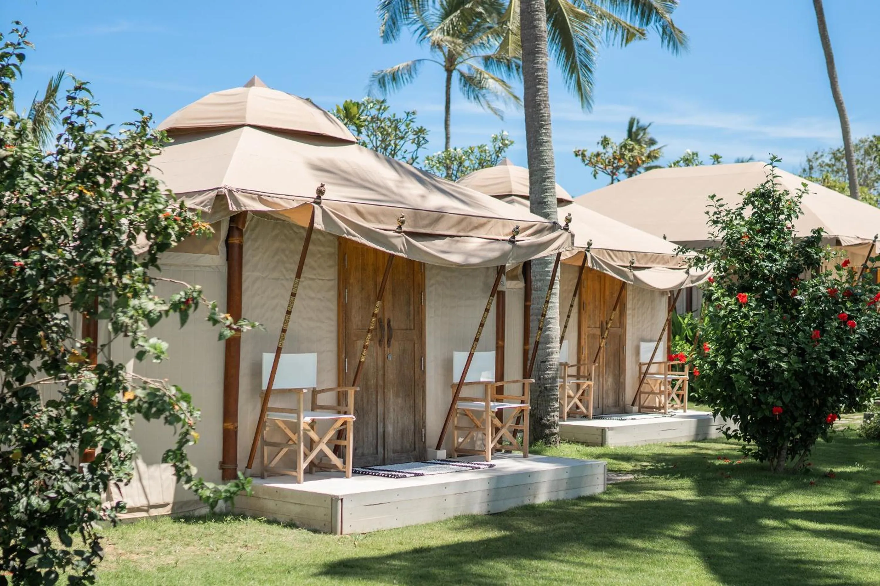 Property building in Bali Beach Glamping