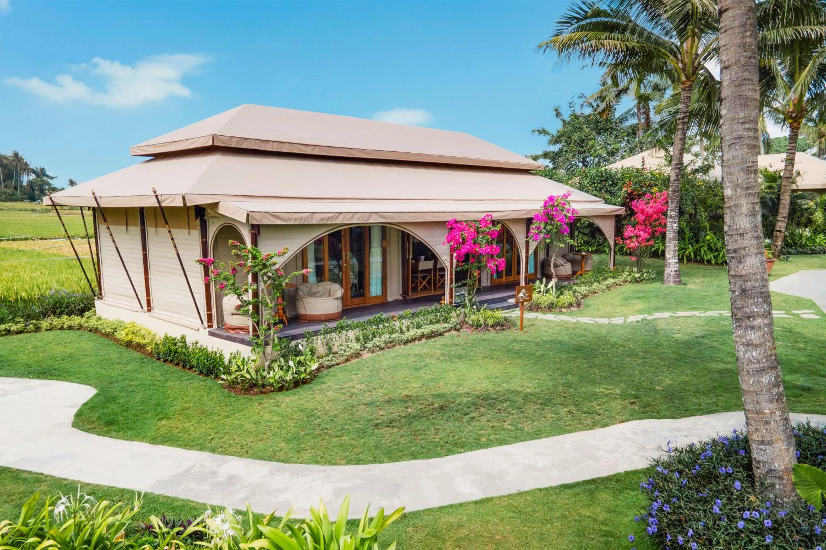 Garden in Bali Beach Glamping