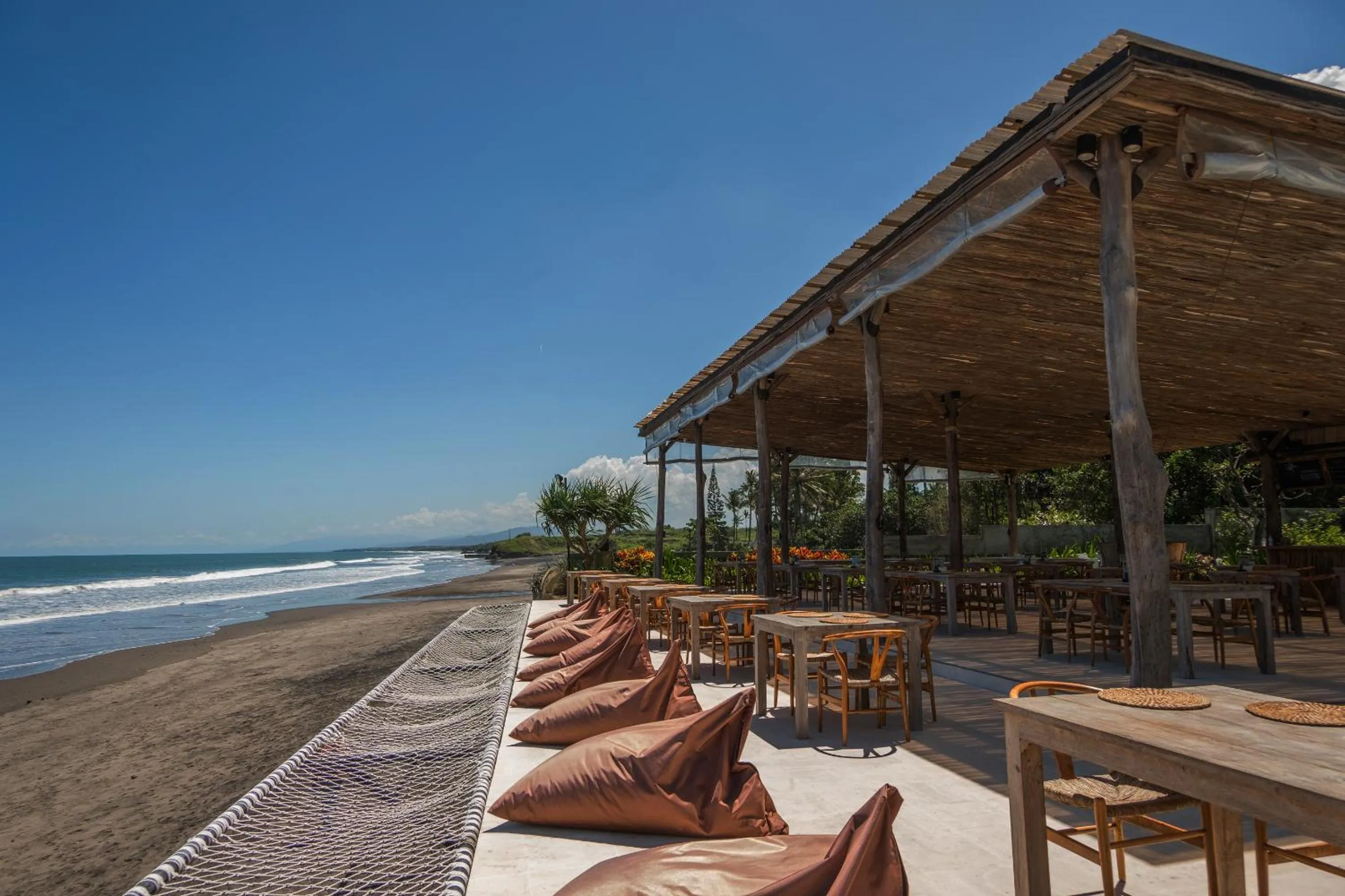 Restaurant/places to eat in Bali Beach Glamping