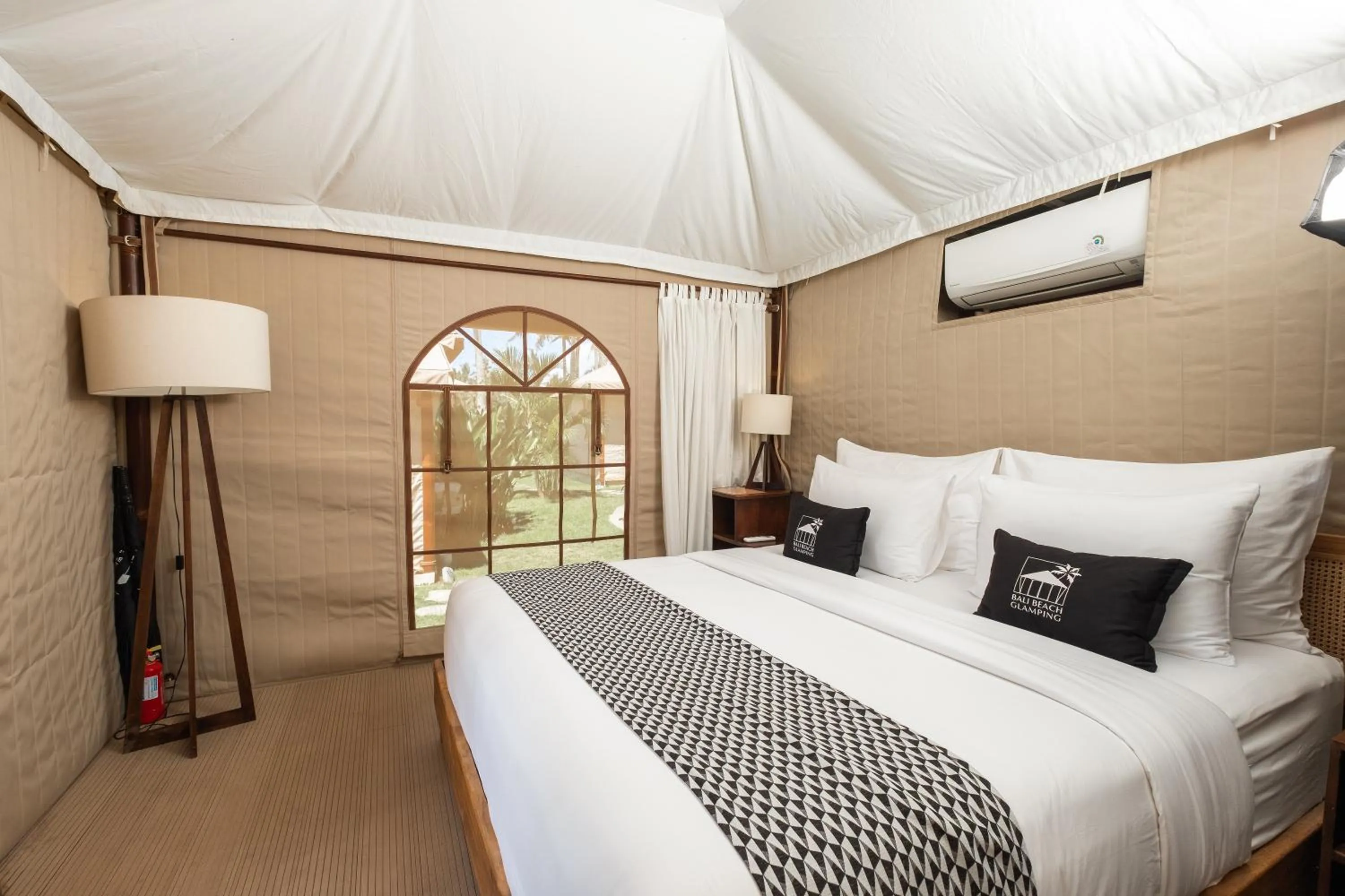 Property building, Bed in Bali Beach Glamping