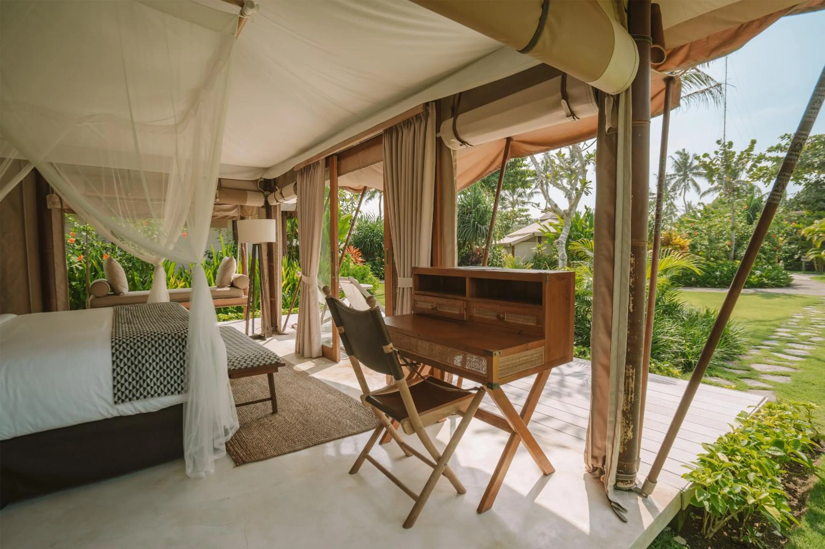 Property building in Bali Beach Glamping