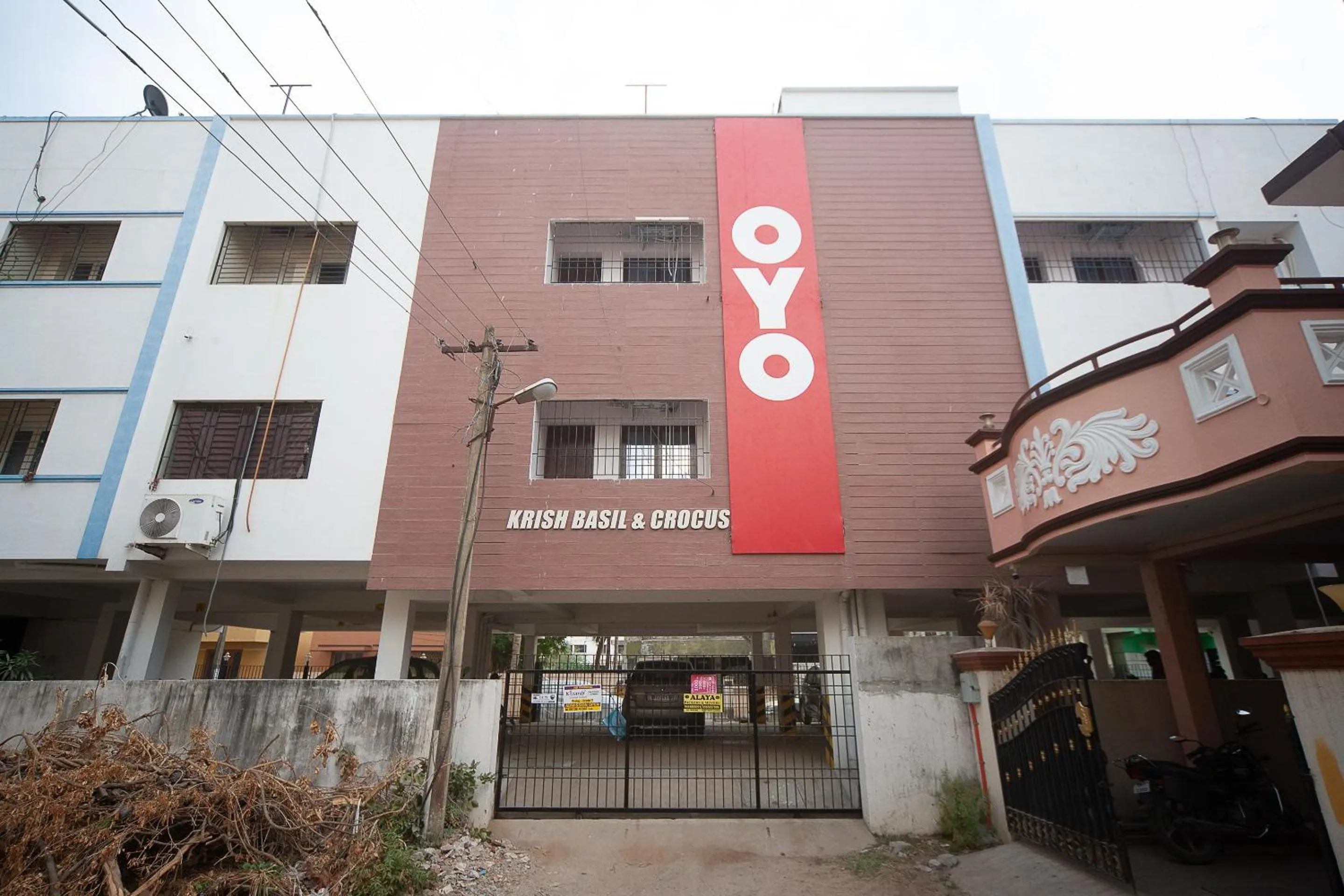 Facade/entrance in Hotel O Kiruba Castle