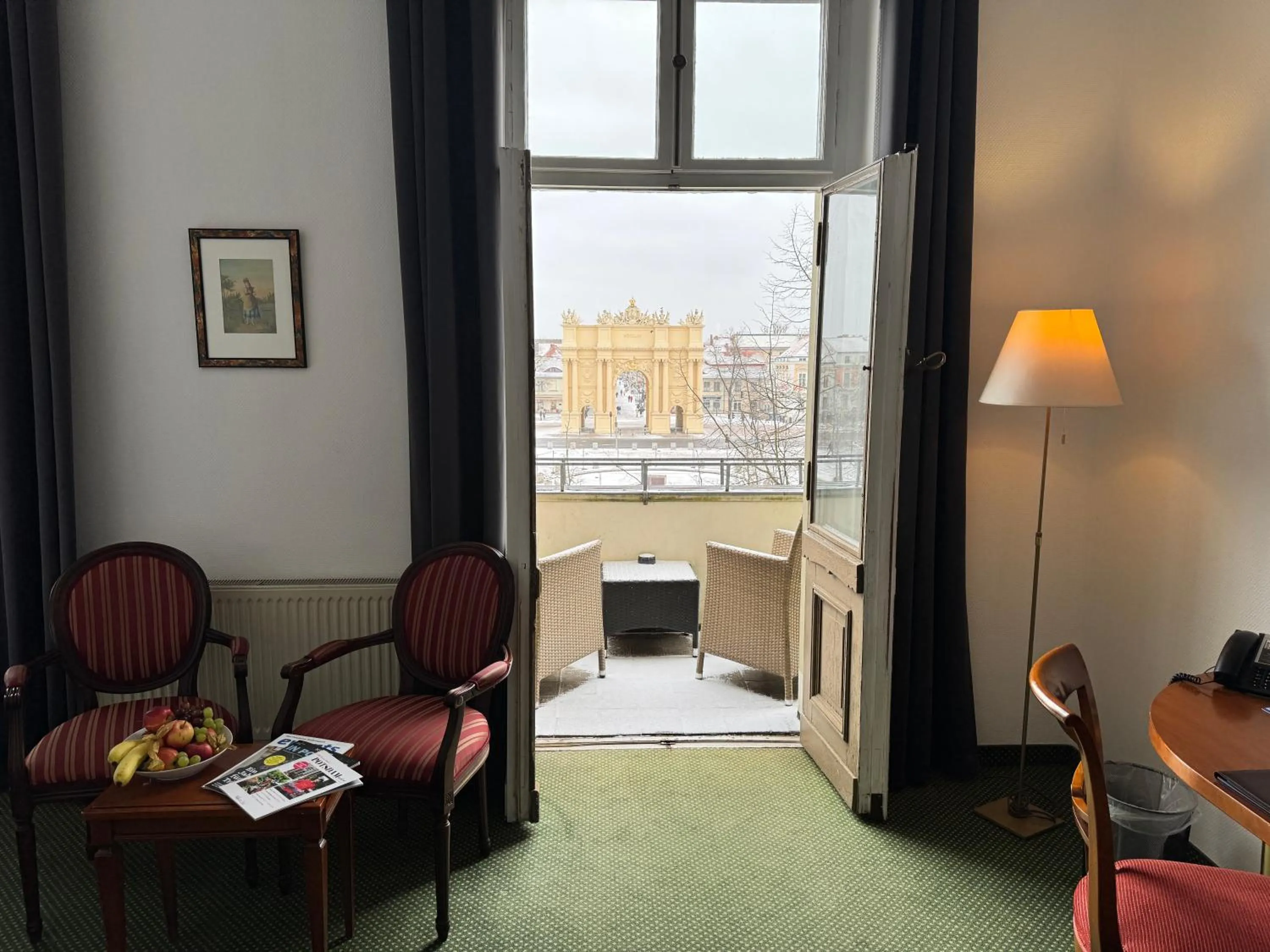 Seating area in Hotel am Luisenplatz