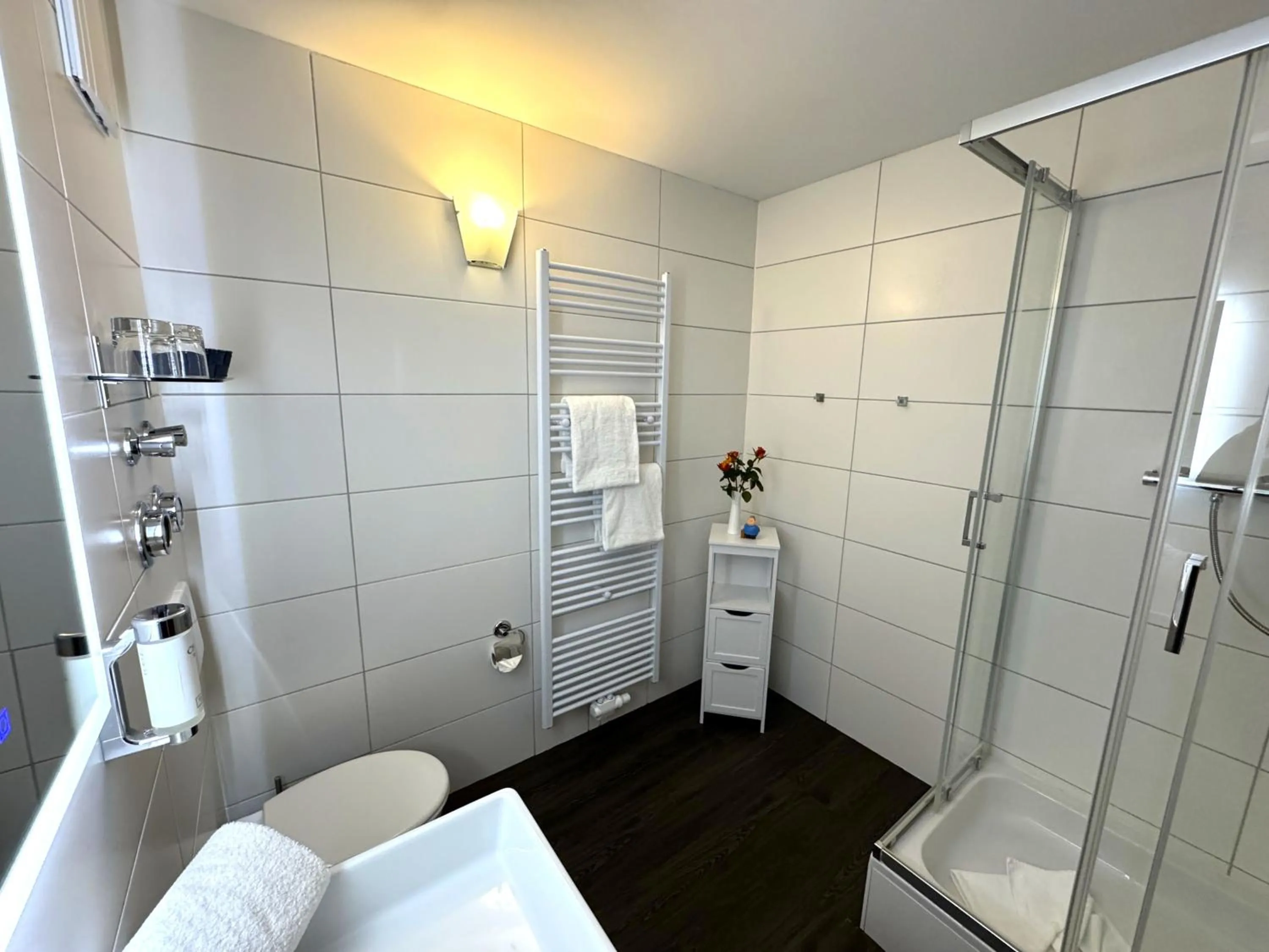Shower in Hotel am Luisenplatz